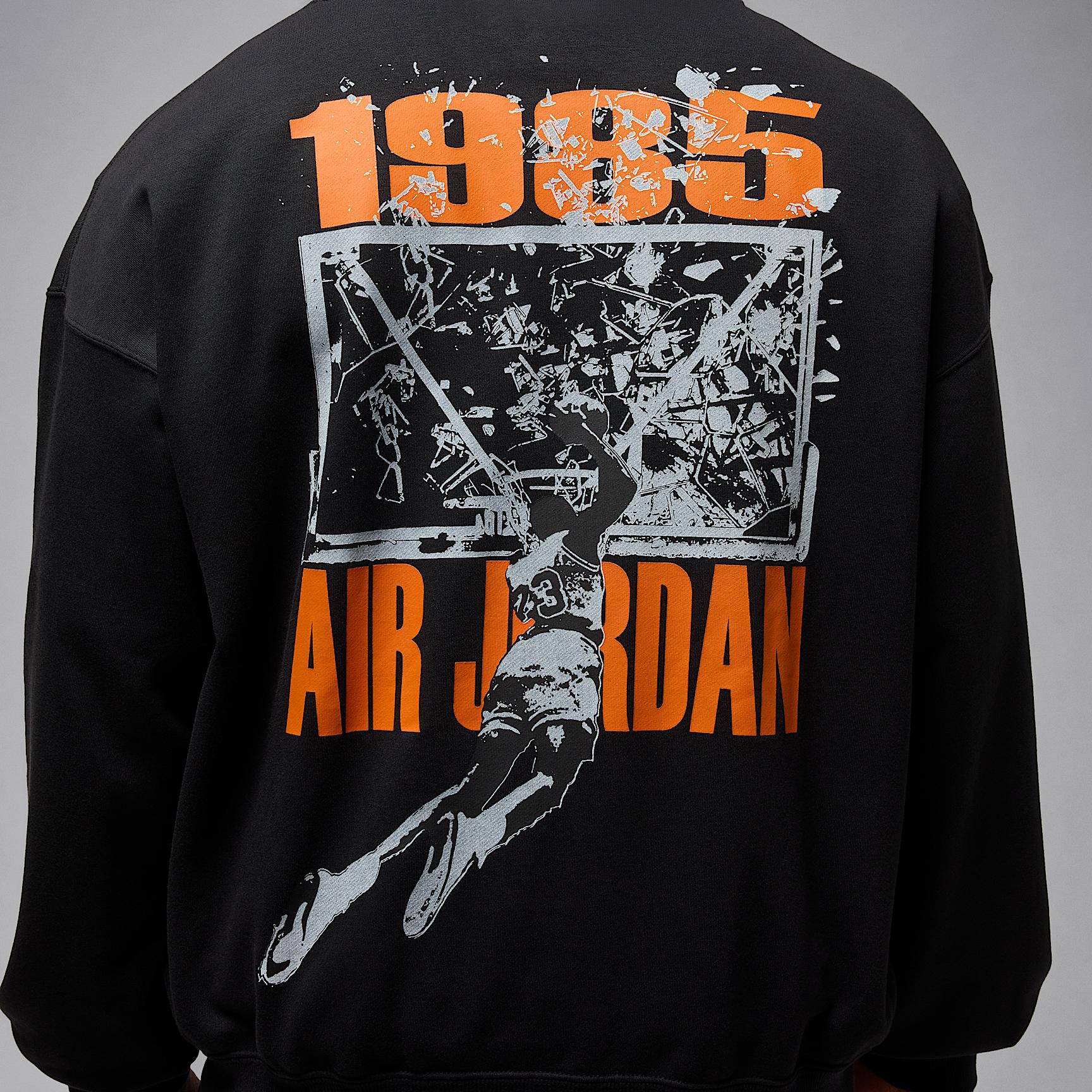Mens Jordan Brooklyn Oversized Pullover Hoodie | IF5853-010 Product Image