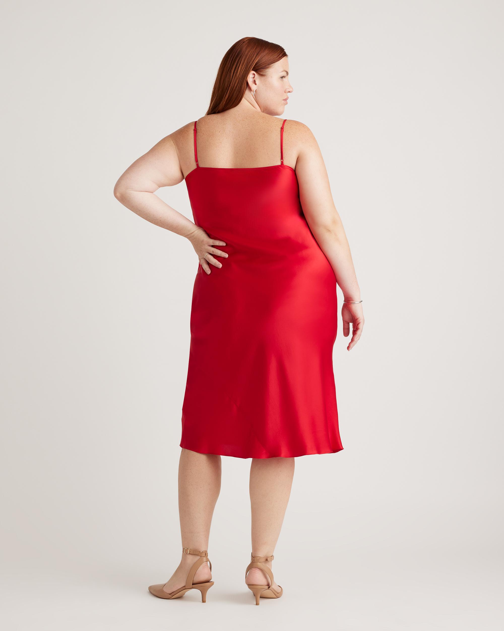 Quince | Women's Slip Dress Size XL, Silk Product Image