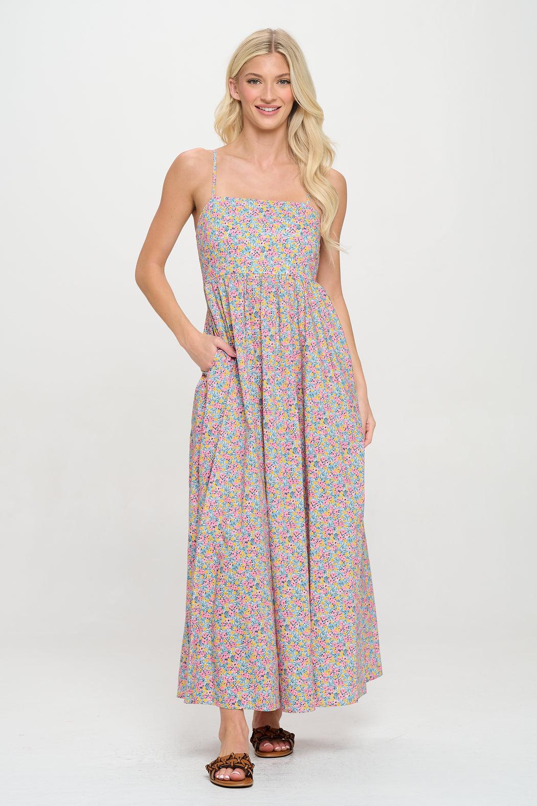 Mykonos Meadow Maxi Dress Product Image