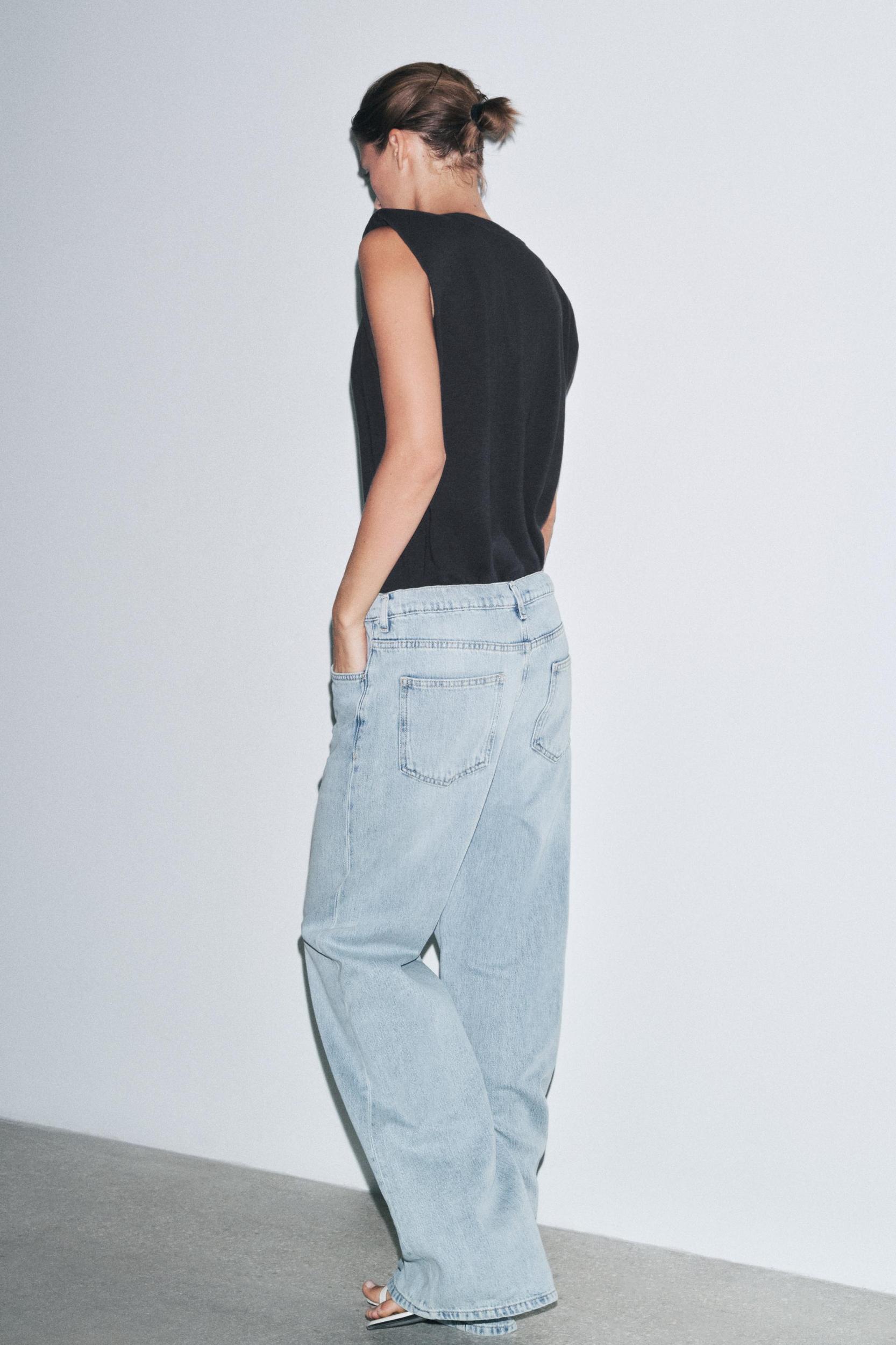 RELAXED MID WAIST JEANS ZW COLLECTION Product Image