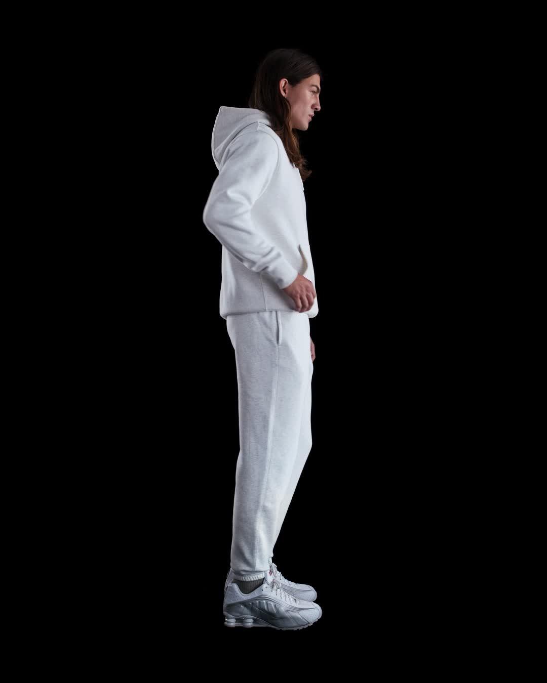 Nike Mens Club Cuffed Brushed Fleece Pants | FN3808-051 Product Image