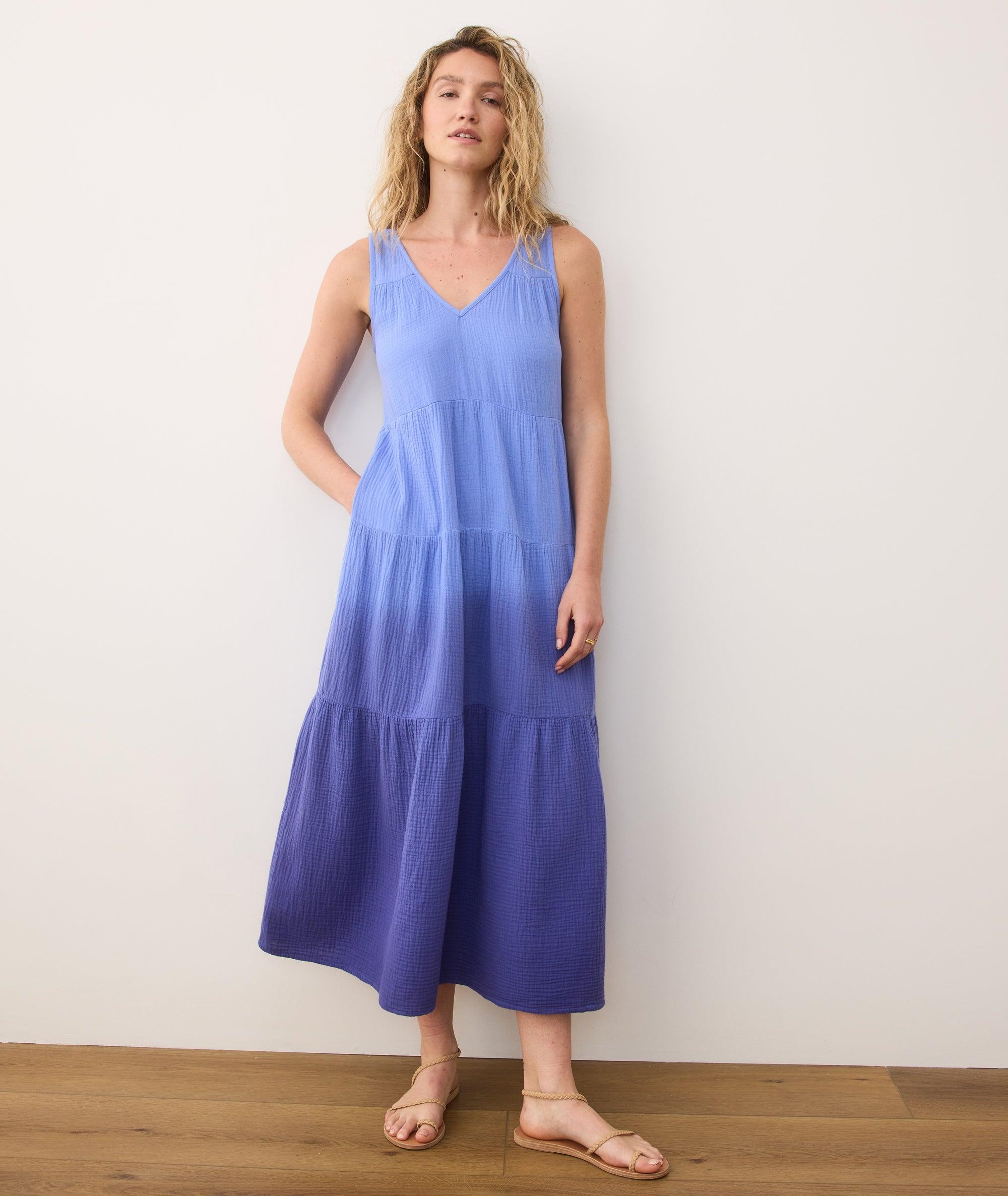 Corinne Double Cloth Maxi Dress Product Image