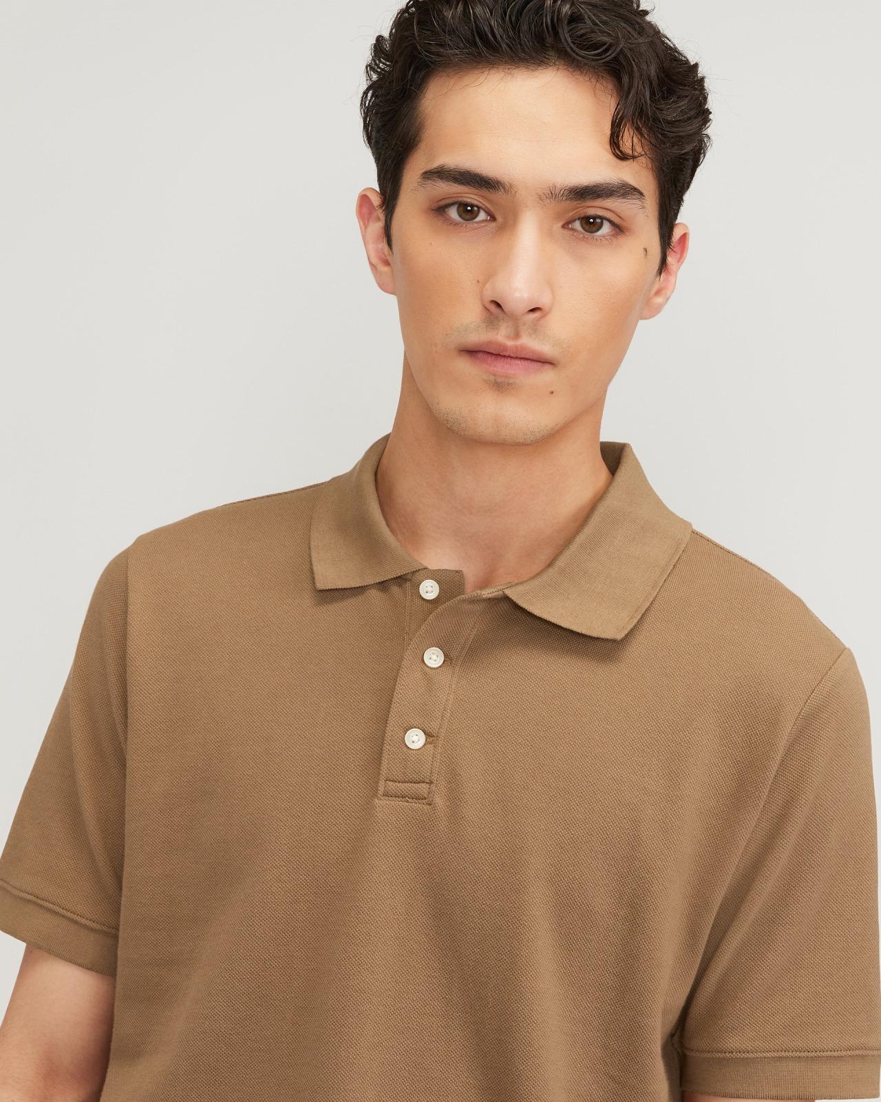 Mens Pique Polo T-Shirt by Everlane Product Image