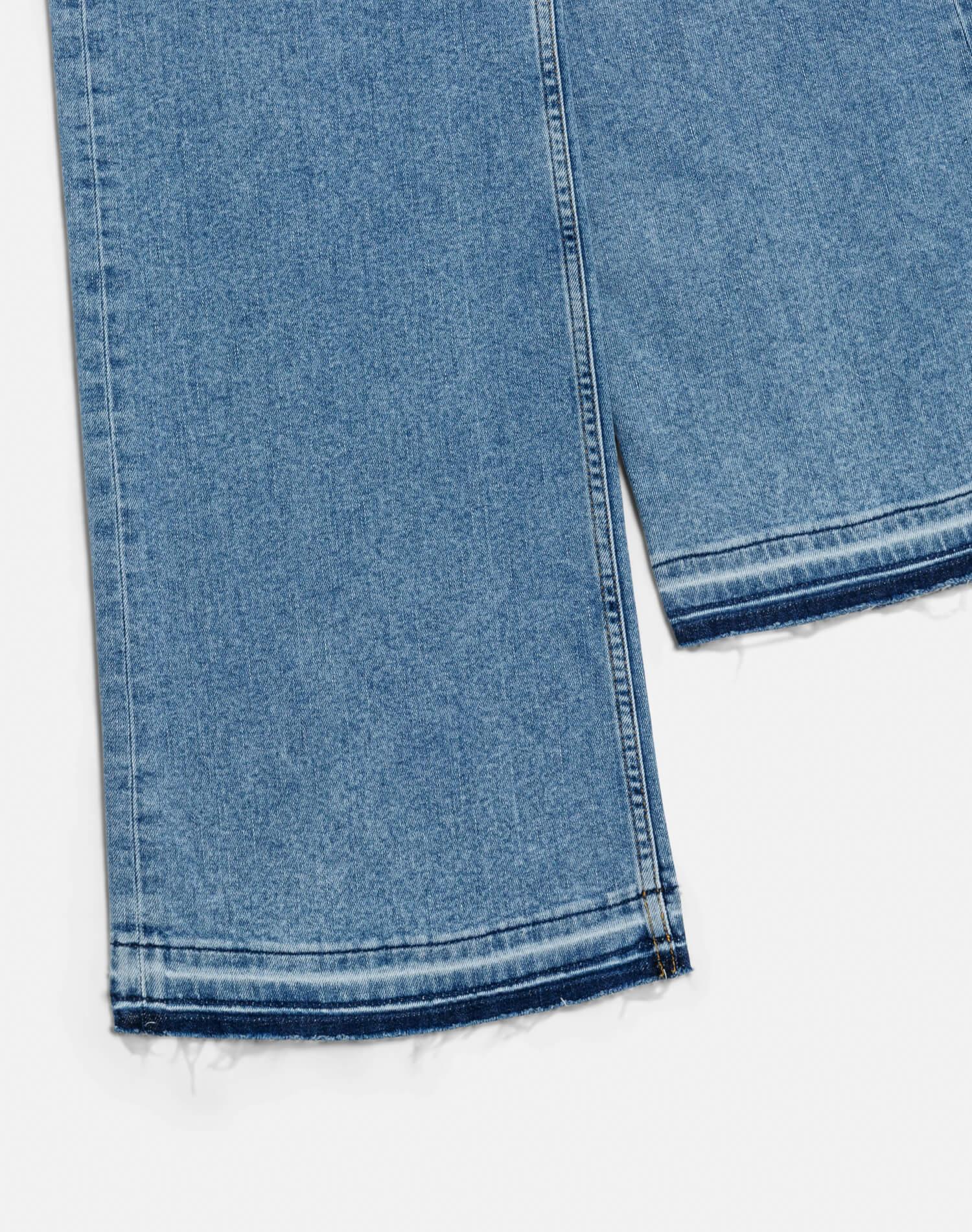 Comfort Stretch Mid Rise Wide Leg - Azulito Female Product Image