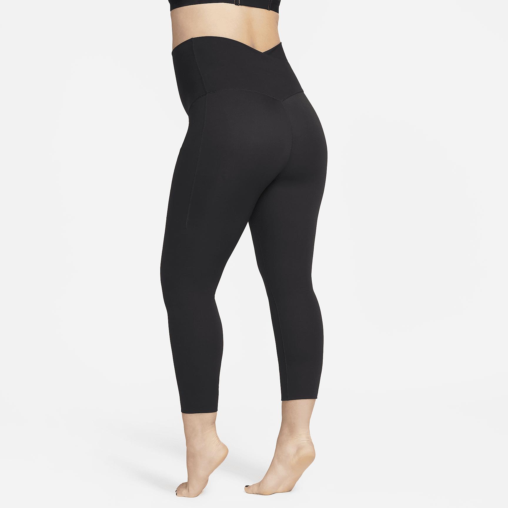 Nike Zenvy (M) Women's Gentle-Support High-Waisted 7/8 Leggings with Pockets (Maternity) Product Image