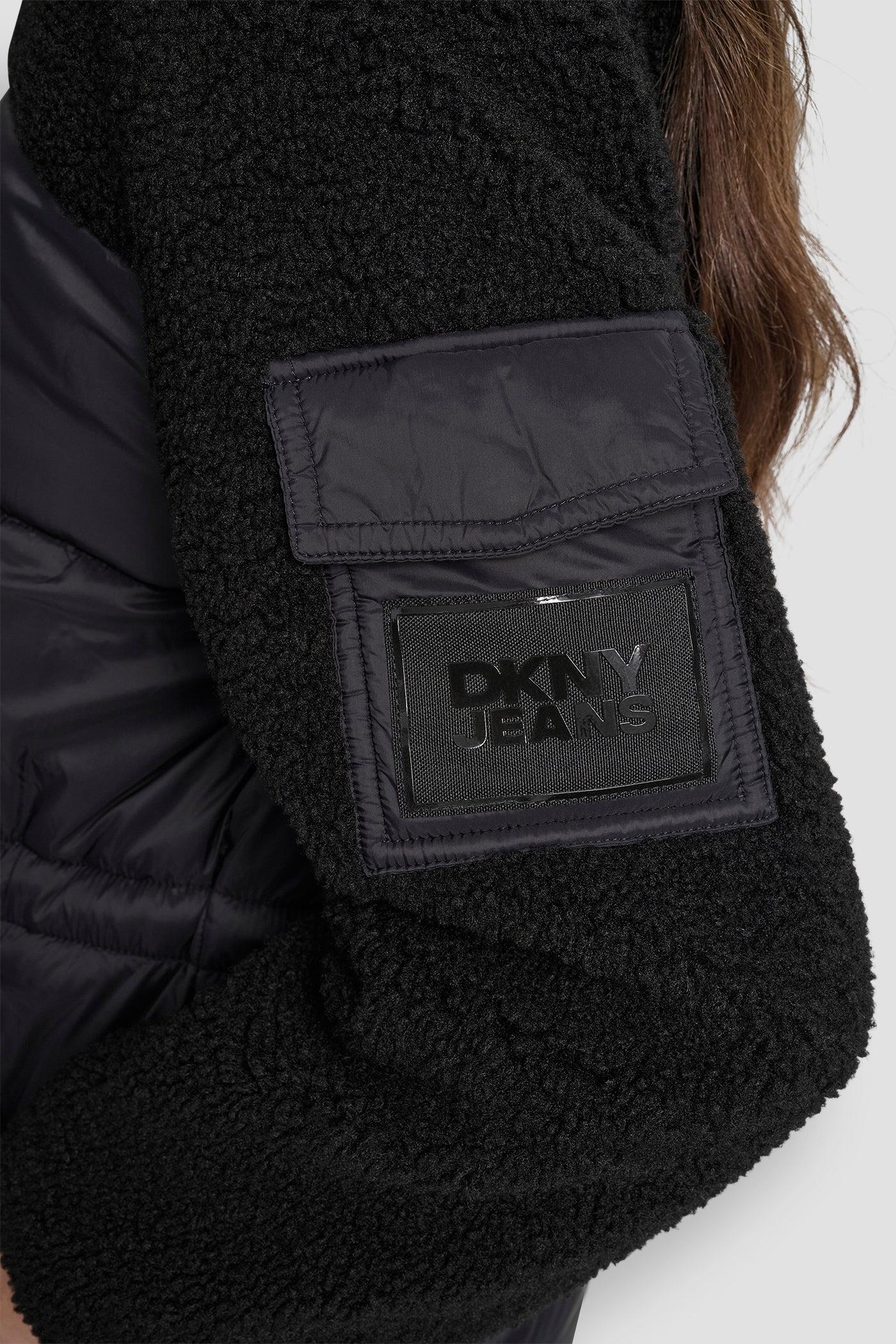 SHERPA PANELED PUFFER COAT Product Image