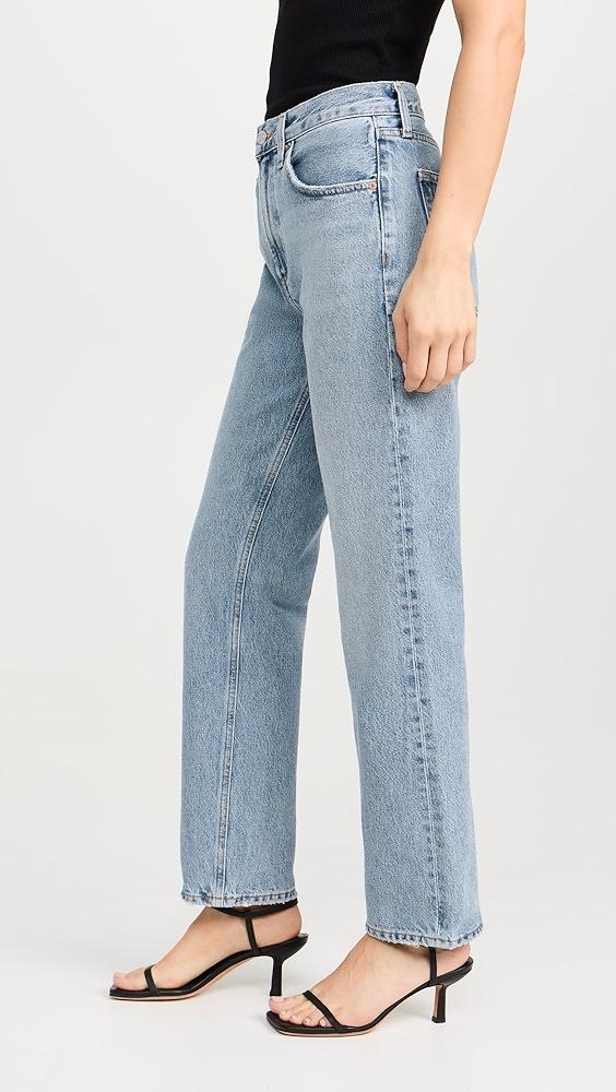 AGOLDE Valen Mid Rise Vintage Straight Jeans | Shopbop Product Image