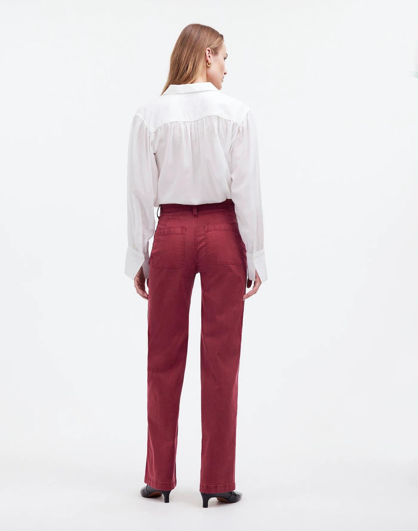 The Emmett Wide-Leg Pant: Patch Pocket Edition Product Image
