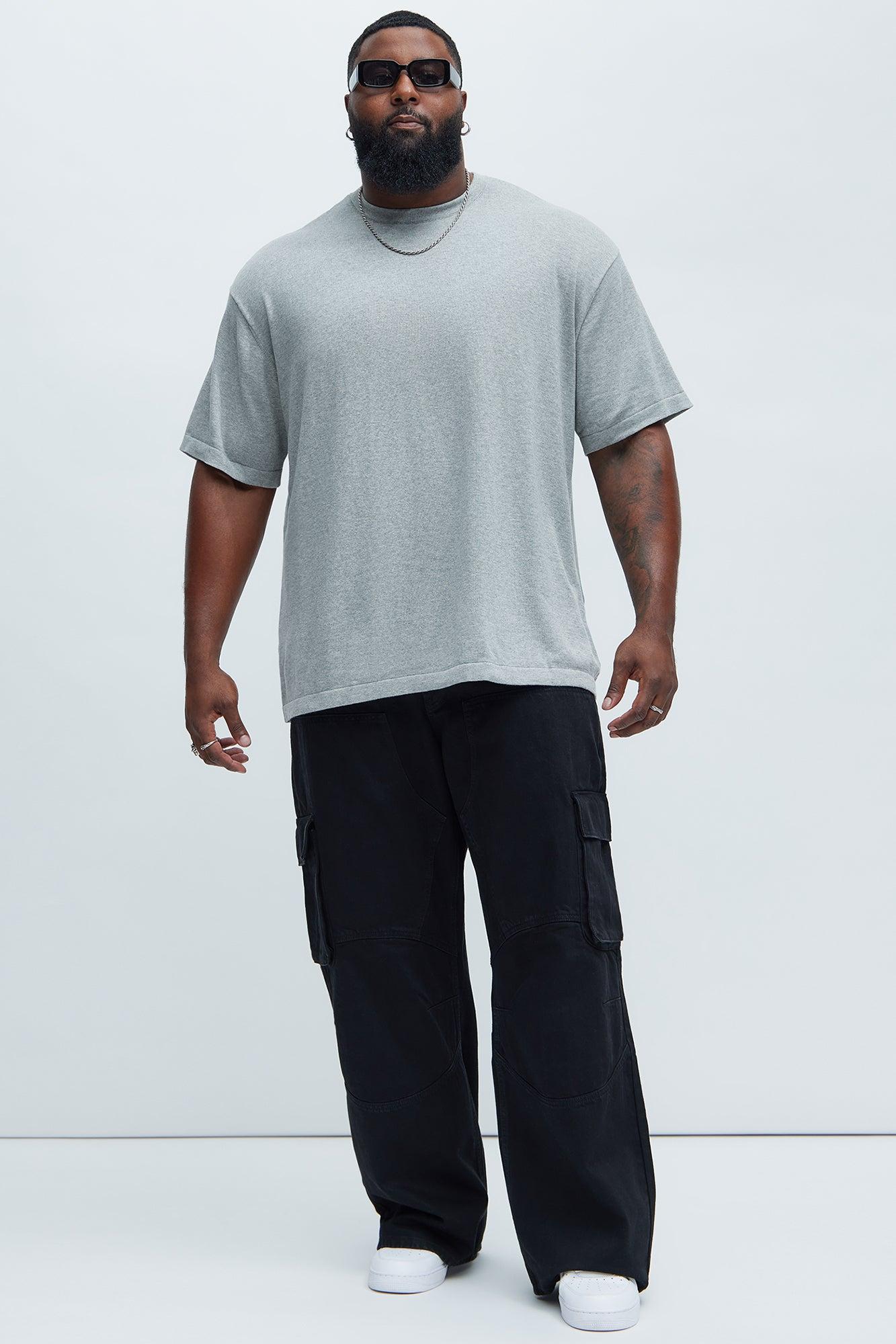 Henshaw Knit Tee - Grey Product Image