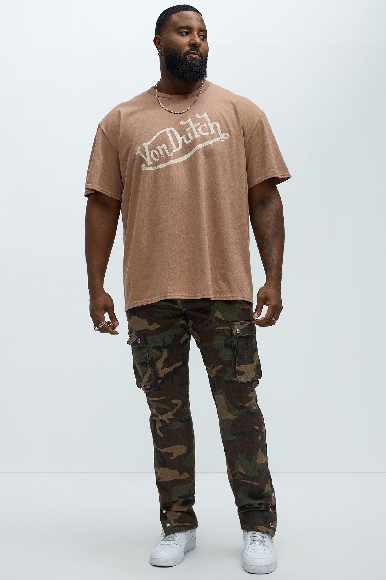 Von Dutch Vintage Short Sleeve Tee - Brown Product Image