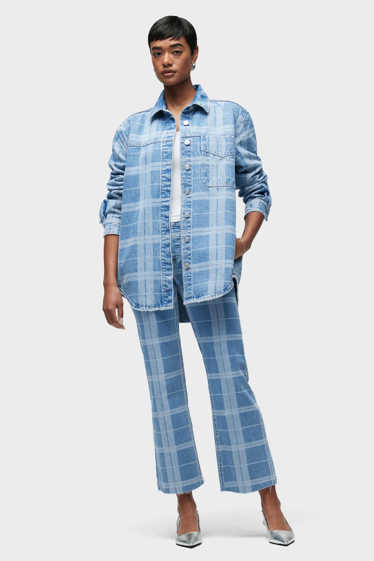 Rosie High-Rise Wide Leg Ankle Jean Female Product Image