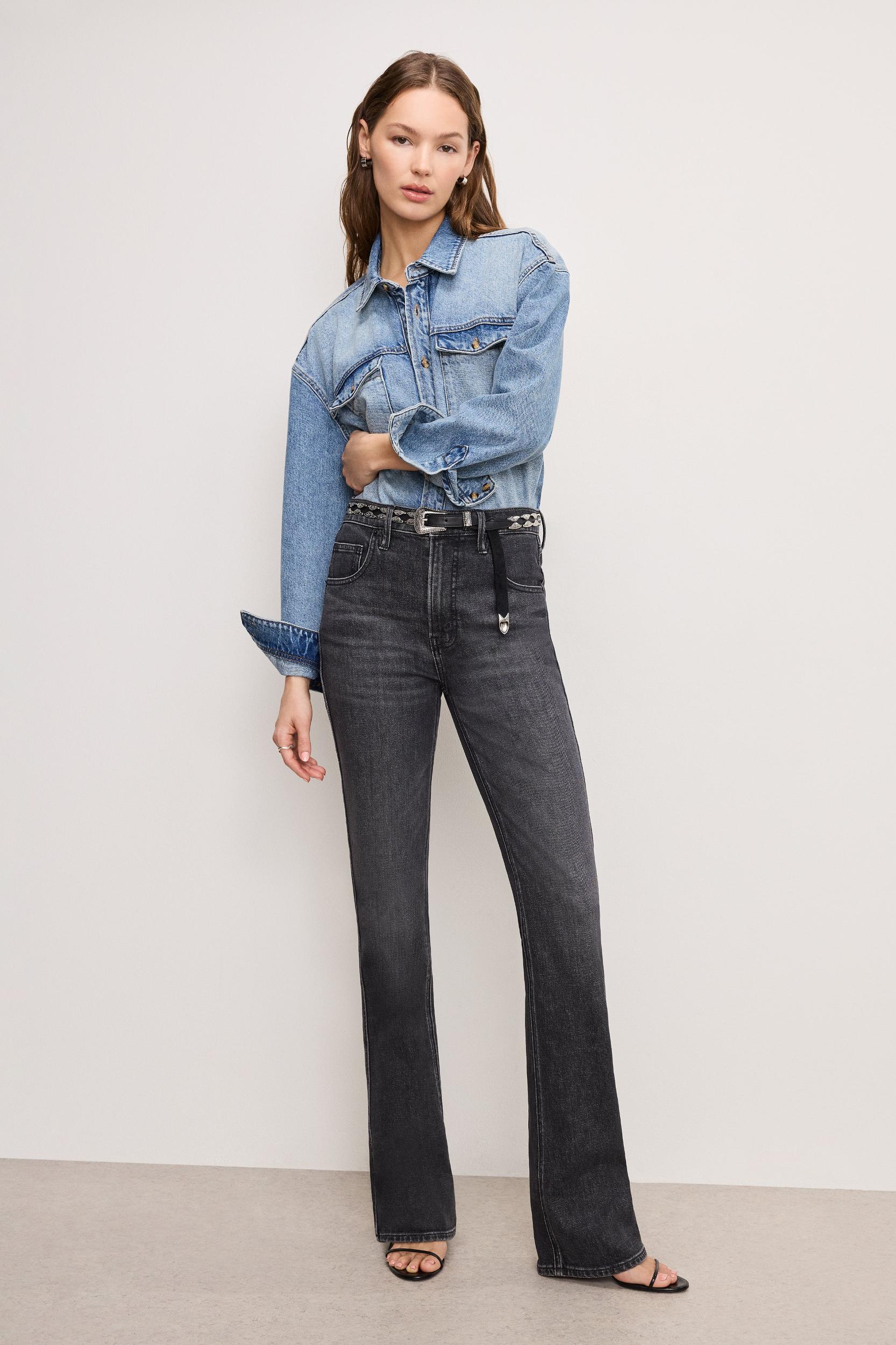 GOOD COWBOY BOOTCUT JEANS | BLACK354 Product Image