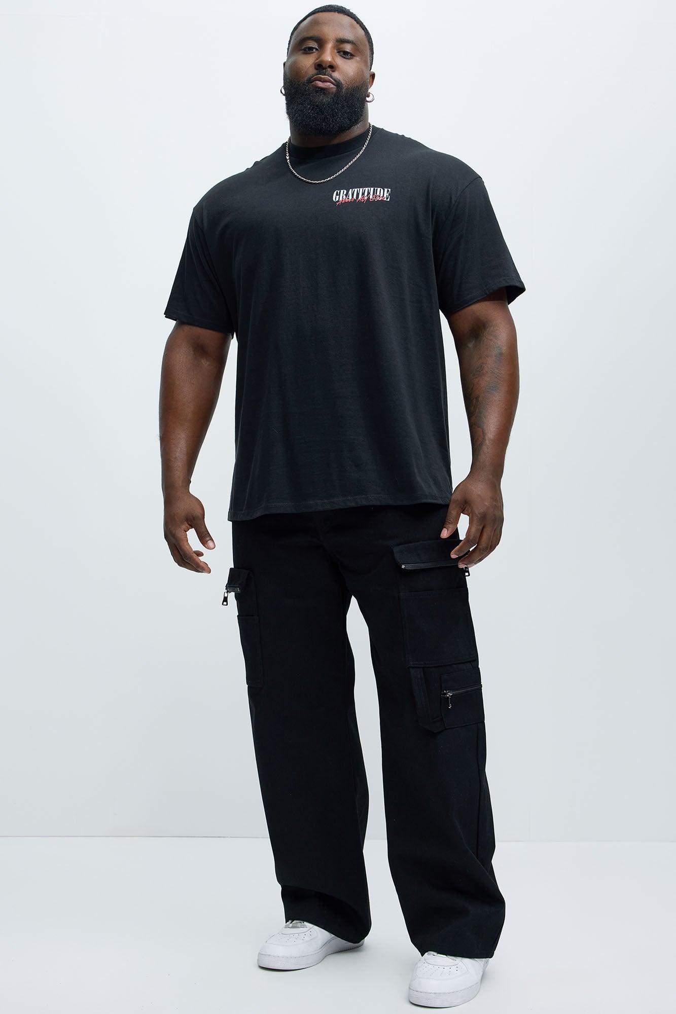 Above All Else Short Sleeve Tee - Black Product Image