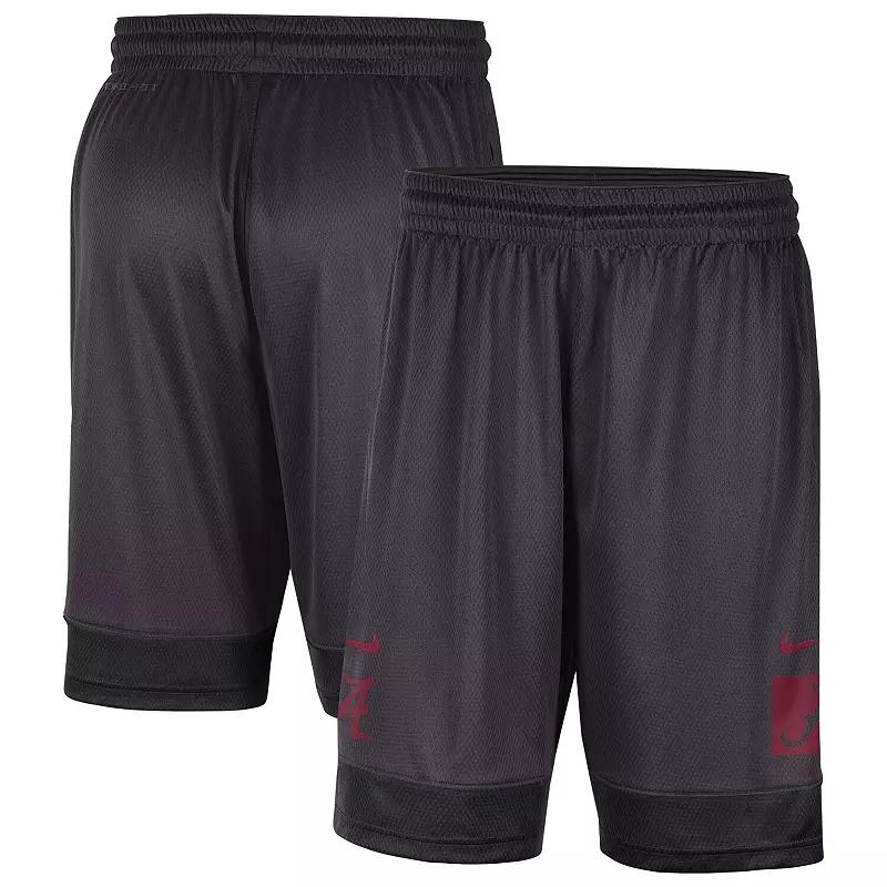 Men's Nike Charcoal Alabama Crimson Tide Performance Fast Break Shorts,  Product Image