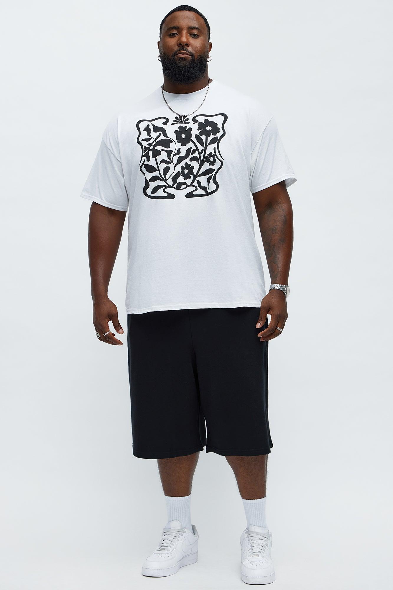 Flower Shop Special Short Sleeve Tee - White Male Product Image