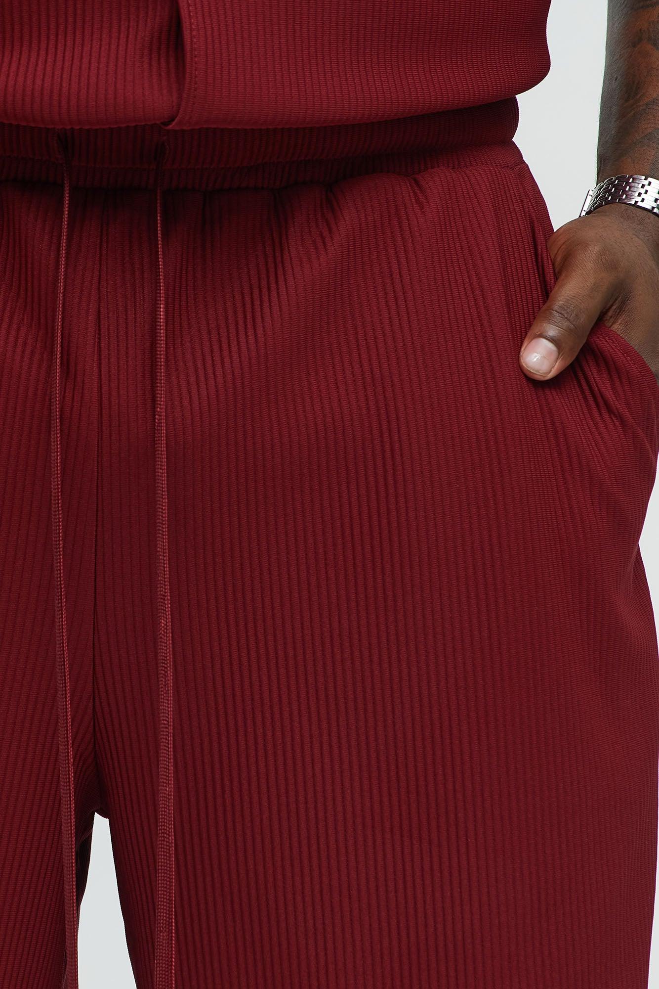 Show Up Basketball Short - Burgundy Male Product Image