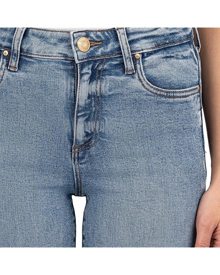 Women's KUT from the Kloth Kelsey High-Rise Ankle Wide Hem Side Bottom Inset In Defend Product Image