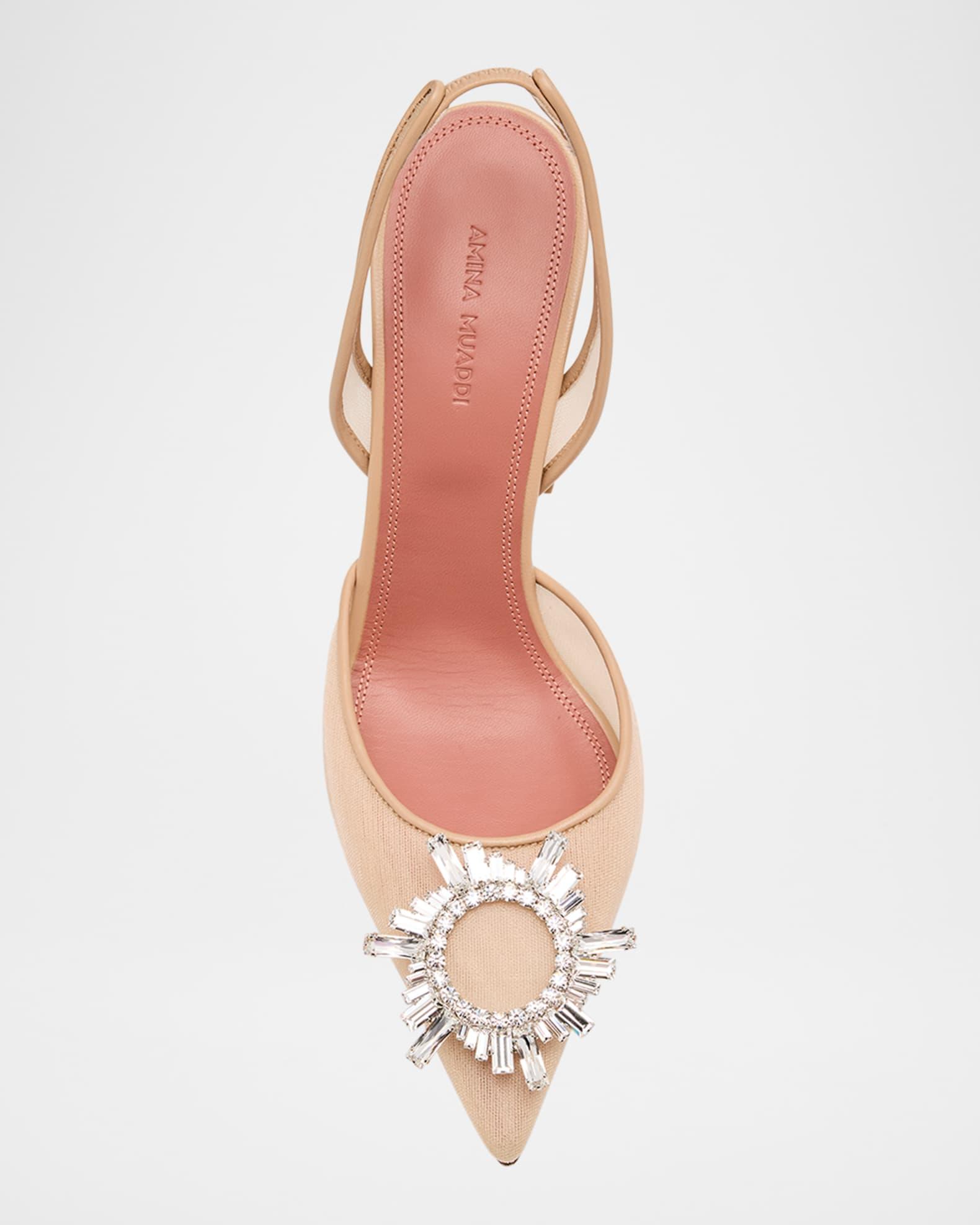 Begum Nylon Crystal Ornament Pumps Product Image