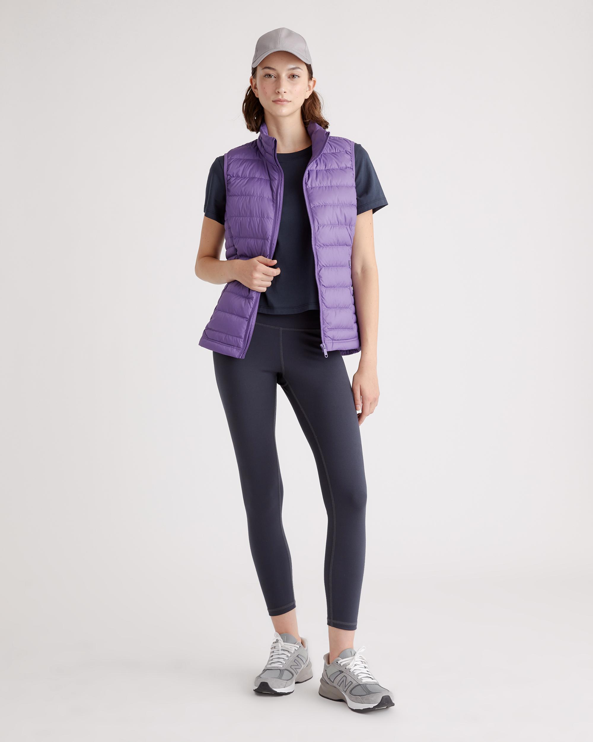 Quince | Women's Lightweight Down Packable Puffer Vest Size XL, Recycled Polyester Product Image