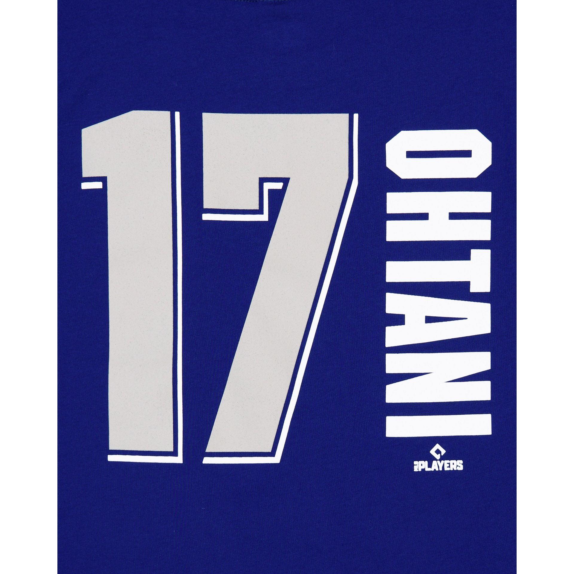 Los Angeles Dodgers Shohei Ohtani Blue T-Shirt Male Product Image