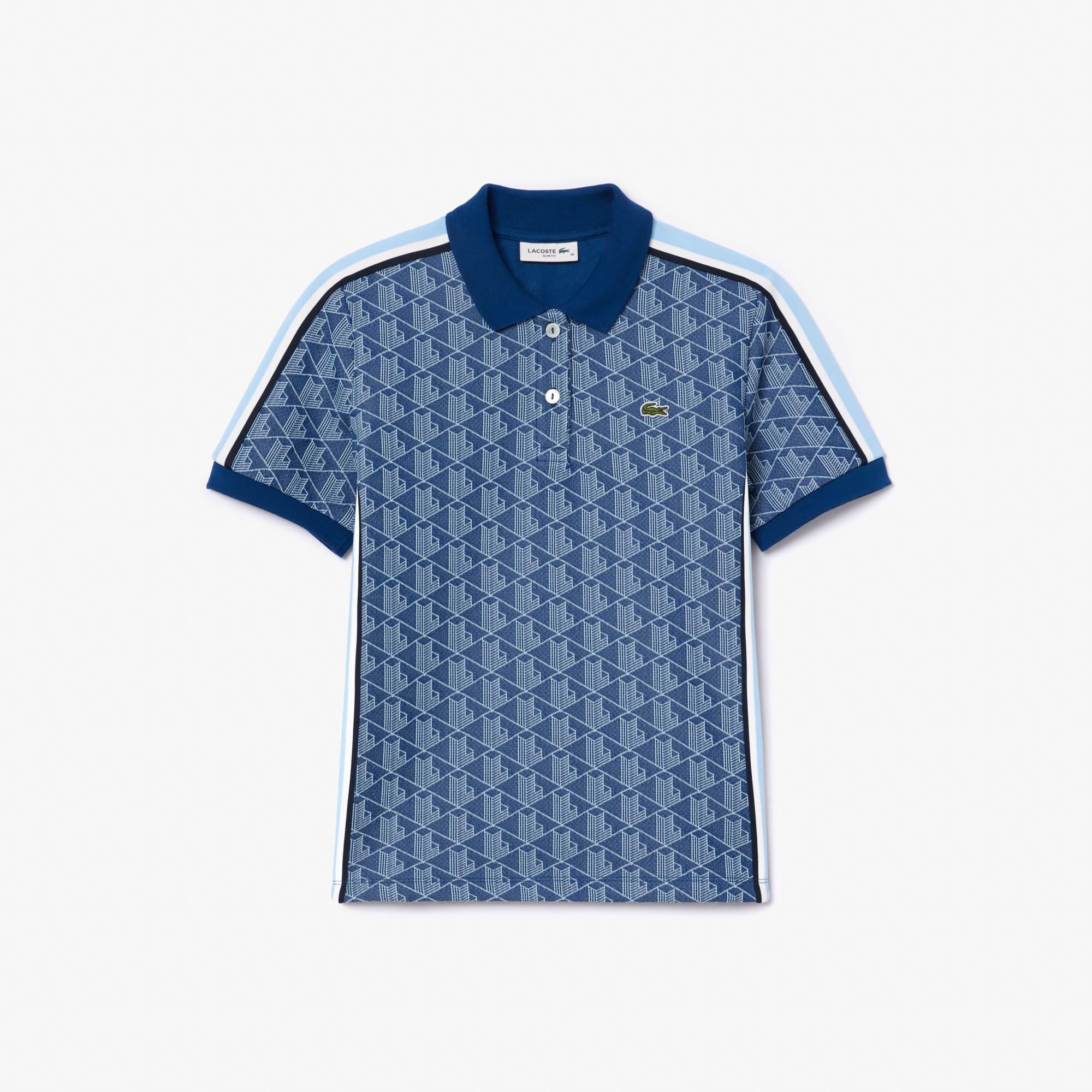 Women's Slim Fit Monogram Polo Product Image