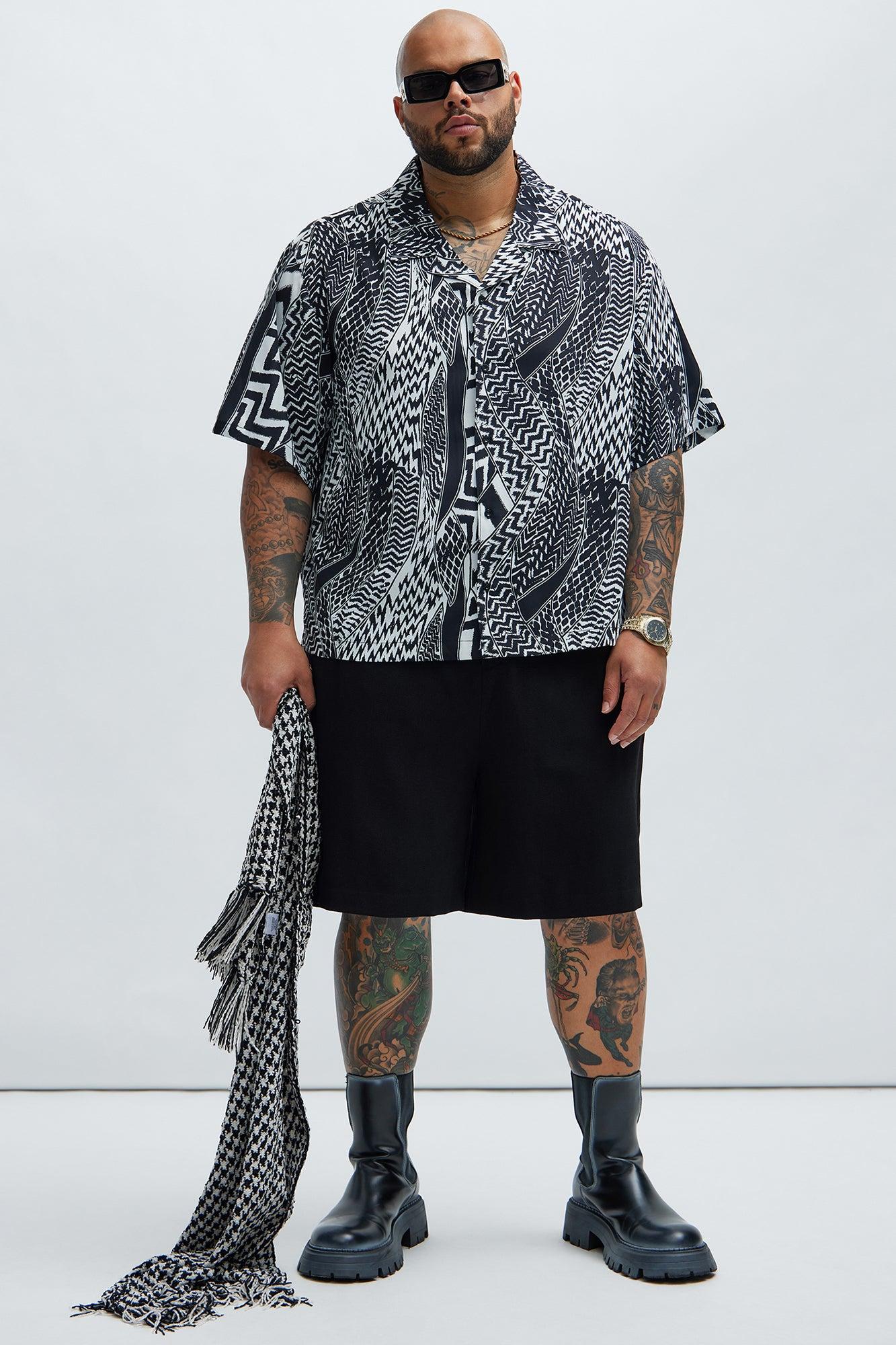 Dovercreek Tribal Shirt - Black/White Product Image
