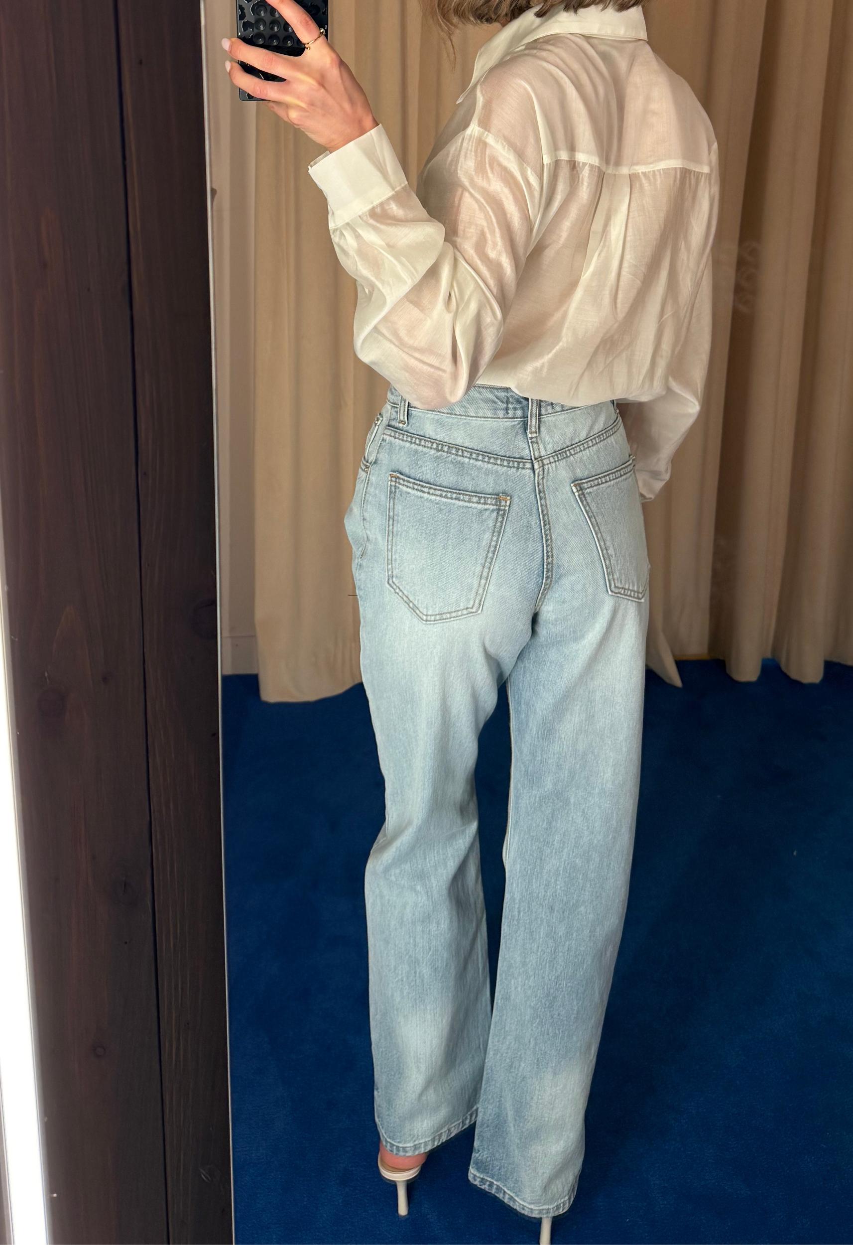 Slim Straight Leg Jeans Product Image