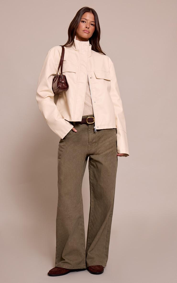 Chocolate Half Zip Soft Knit Sweater Product Image