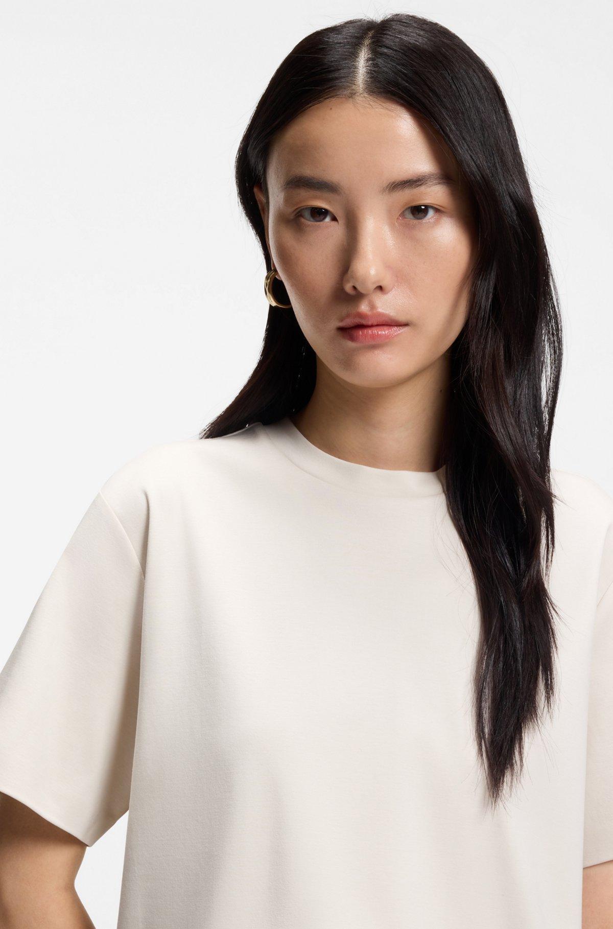 Relaxed-fit T-shirt in mercerized cotton Product Image