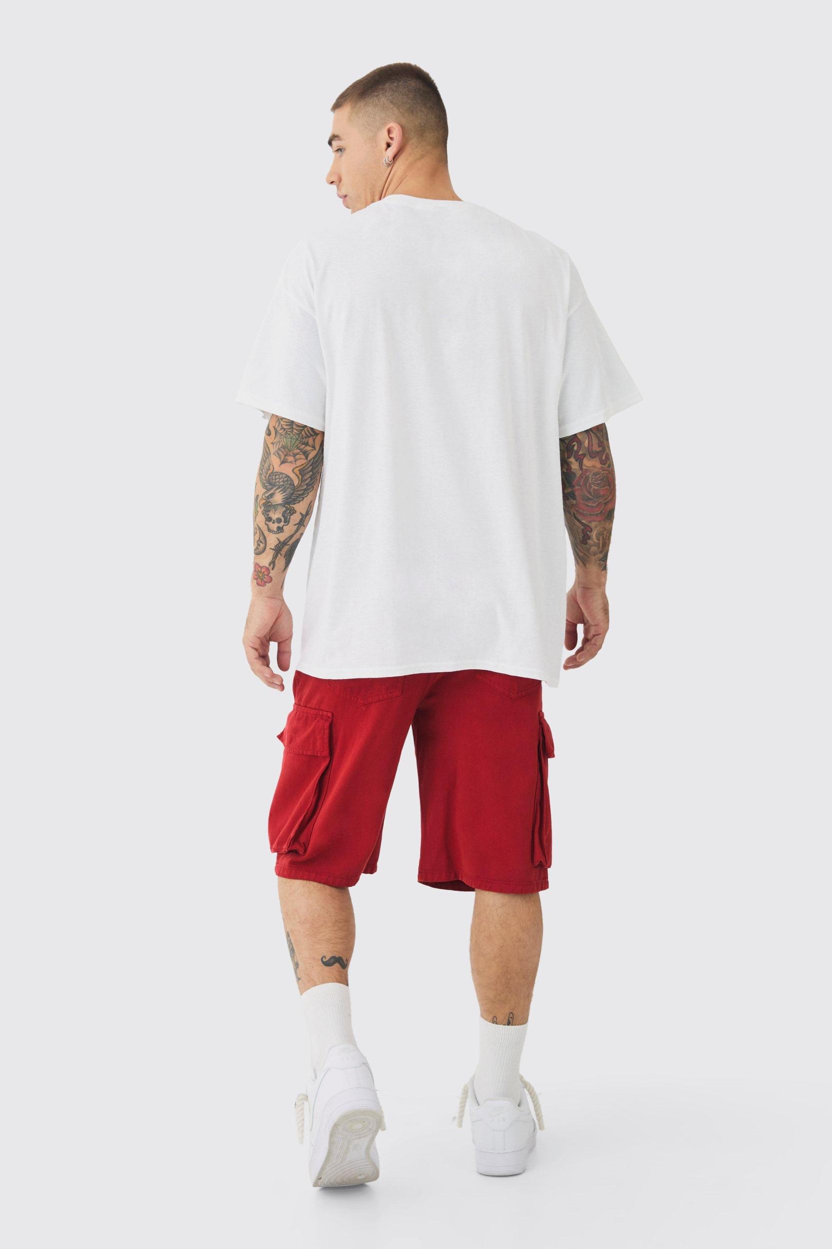 Oversized Deadpool Cereal License Print T-shirt | boohooMAN USA Product Image