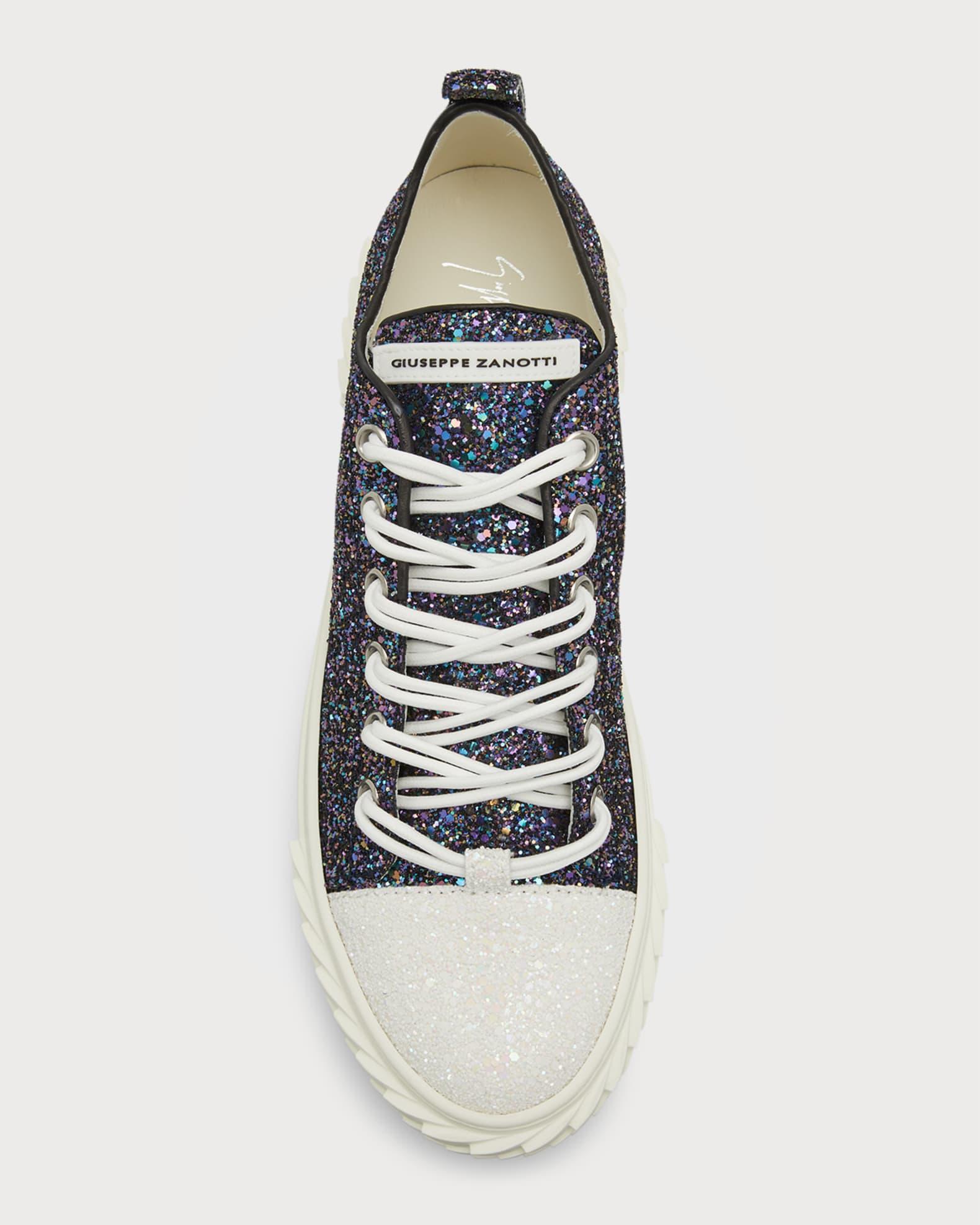 Men's Glitter Low-Top Sneakers Product Image