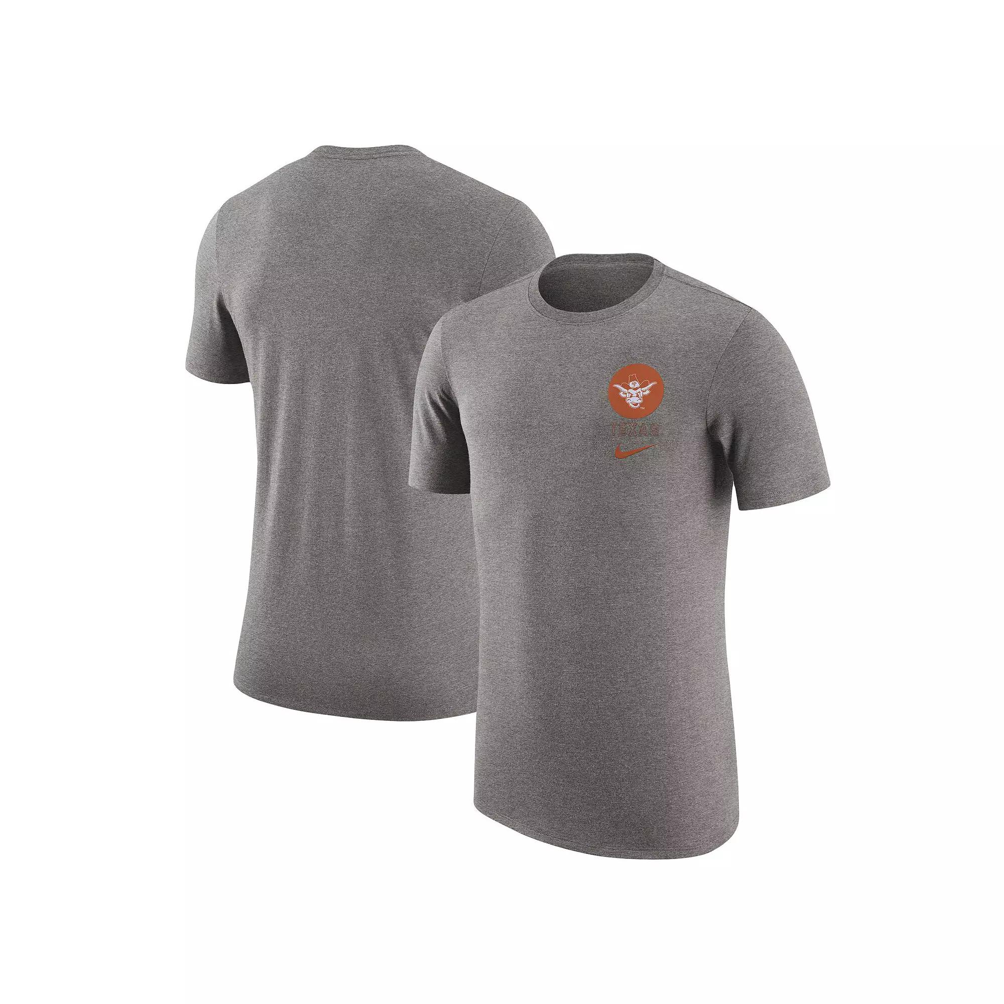 Men's Nike Heather Gray Michigan State Spartans Retro Tri-Blend T-Shirt,  Product Image