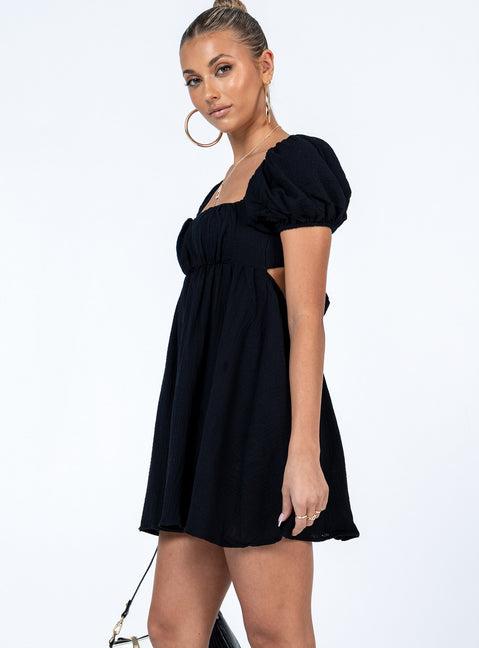 Let's Dance Mini Dress Black Product Image