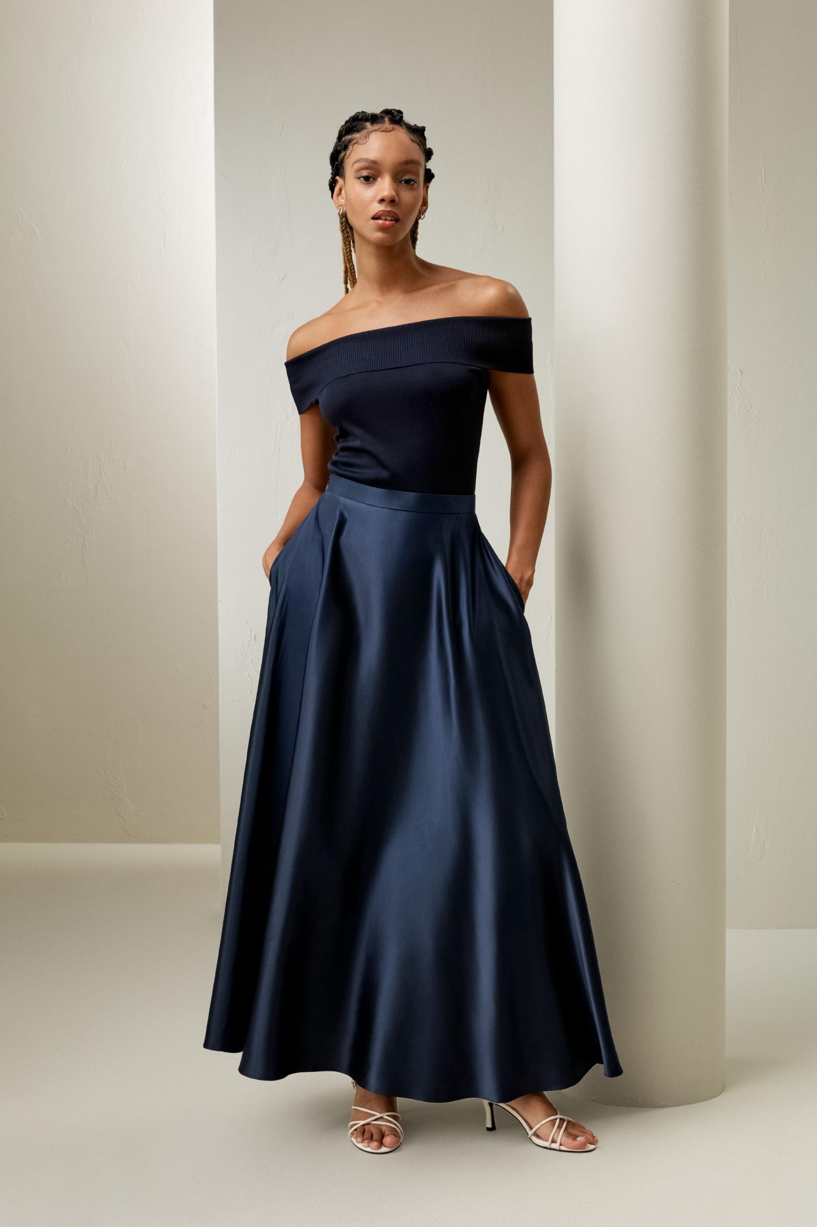 Selene Umbrella Maxi Skirt Product Image