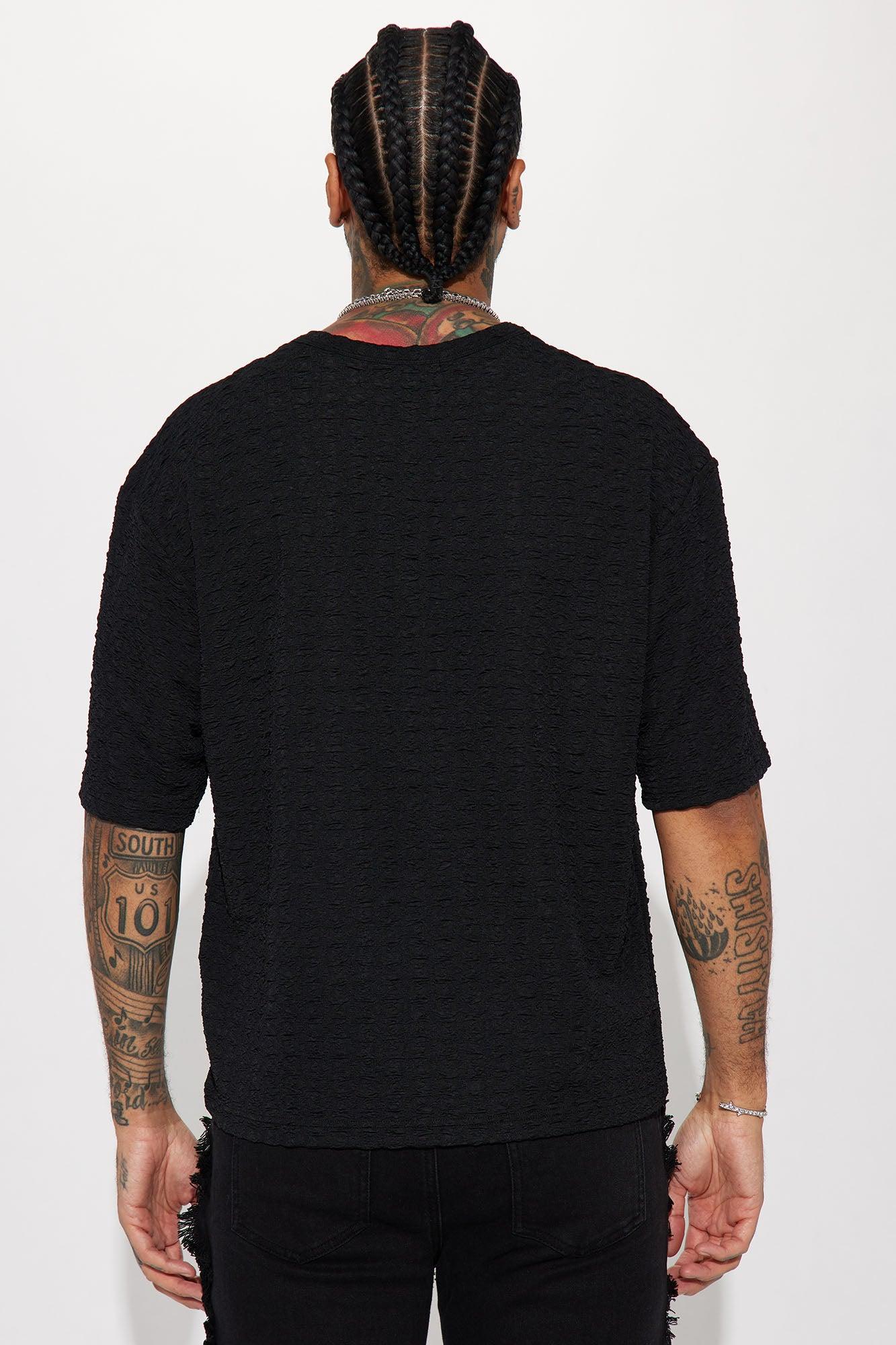 Hurt Her Feelings Short Sleeve Crew Tee - Black Product Image