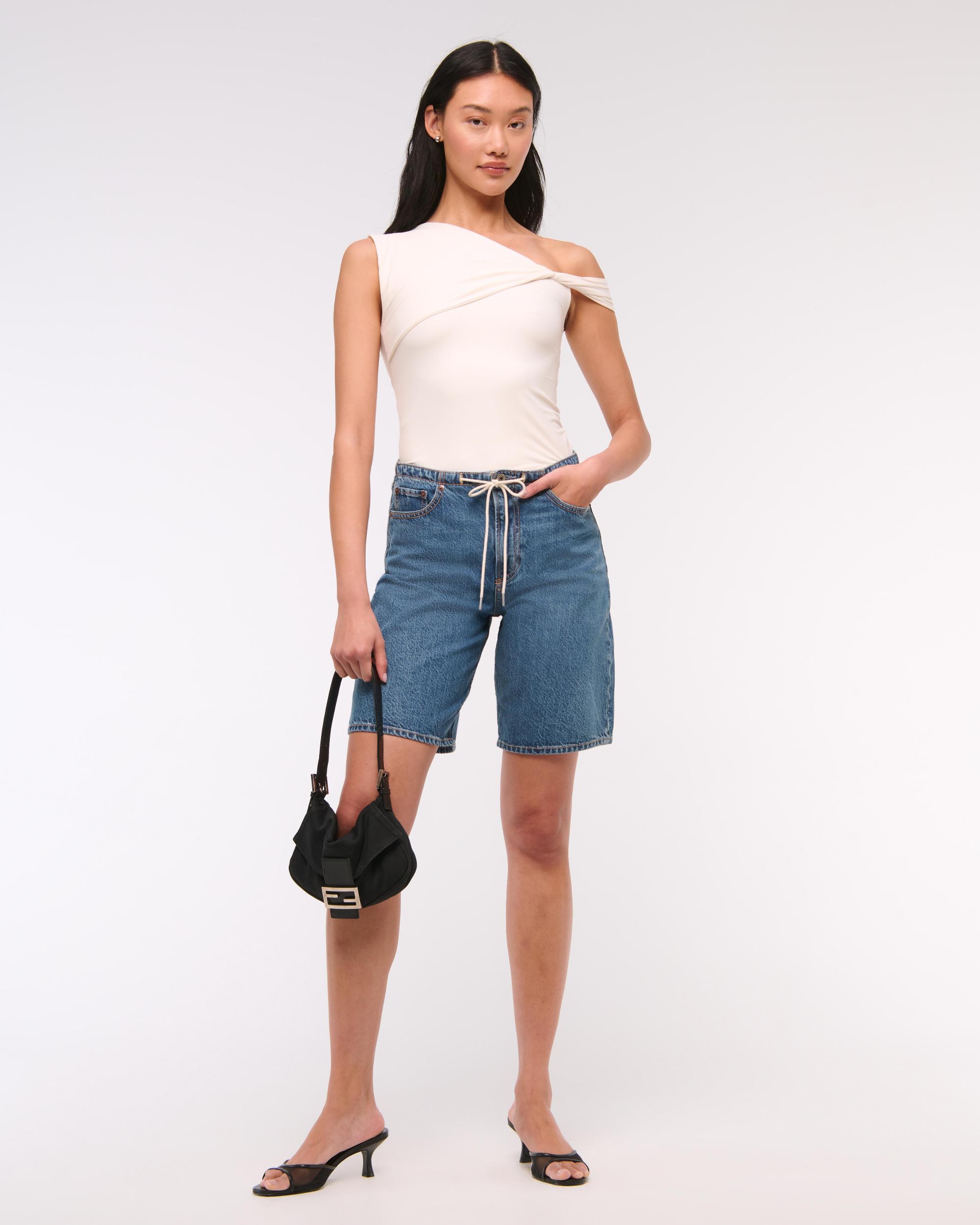 Soft Matte Seamless Asymmetrical Twist Top Product Image