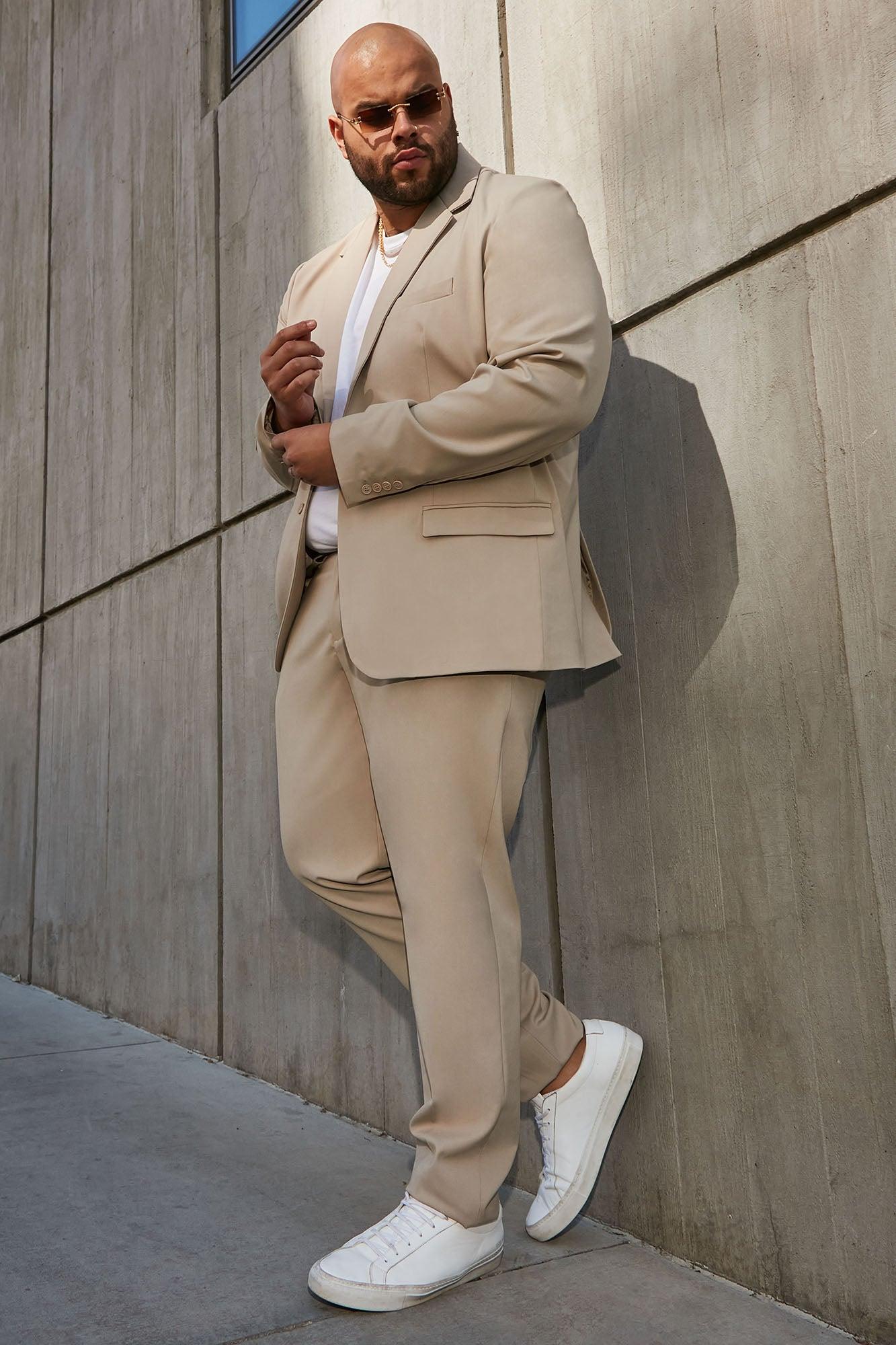 The Modern Stretch Slim Trouser - Tan Product Image