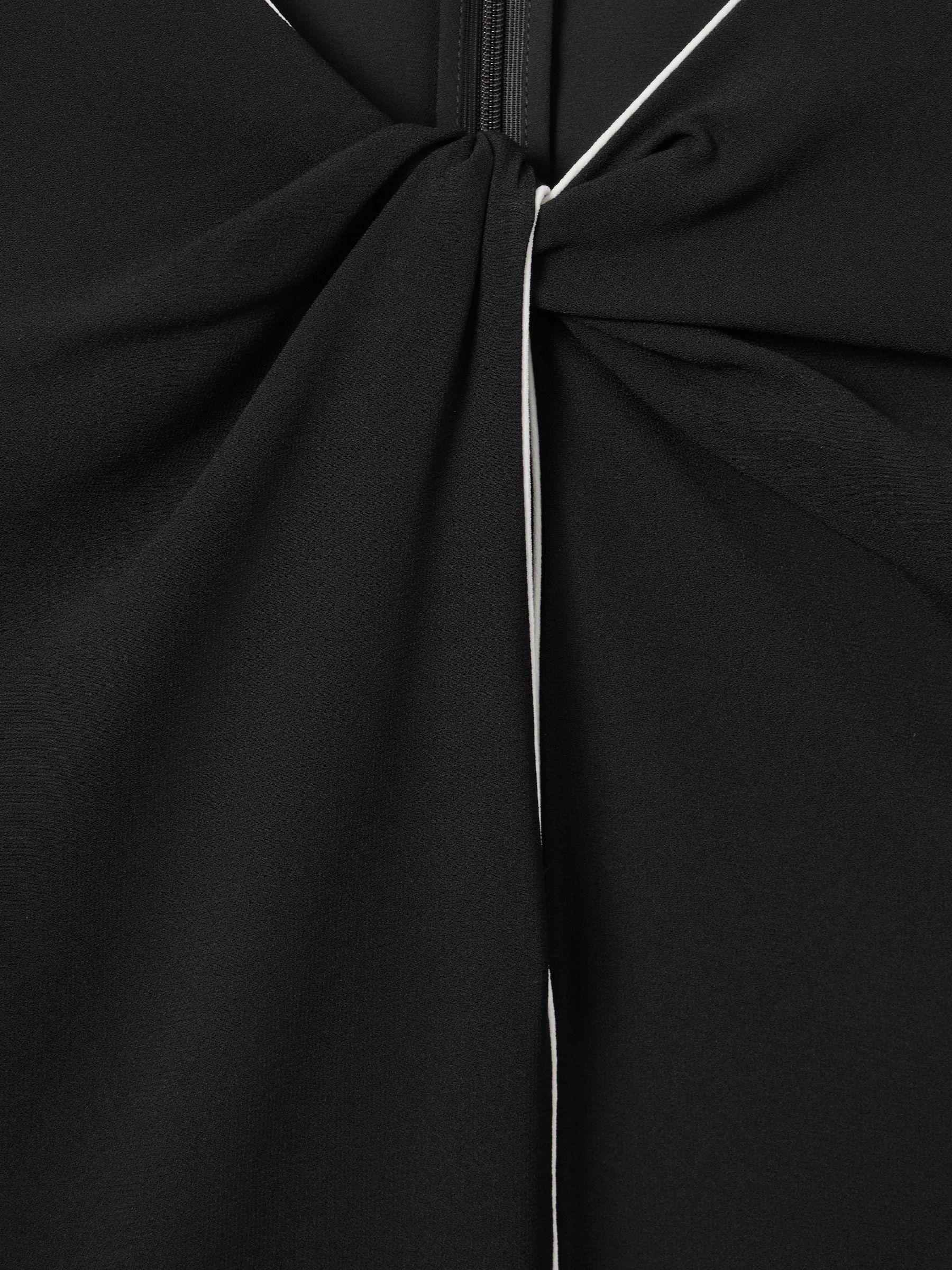 Shift Mini Dress in Black Product Image