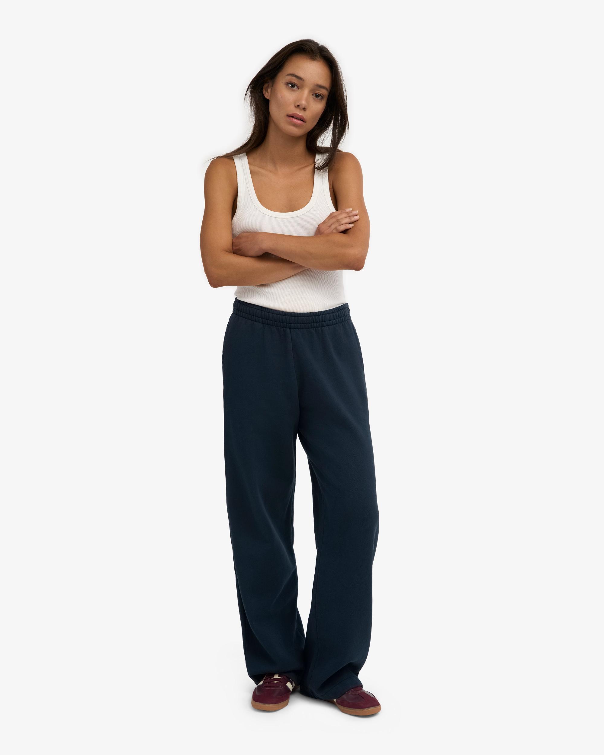 Organic Straight Leg Sweatpants - Midnight Forest Product Image