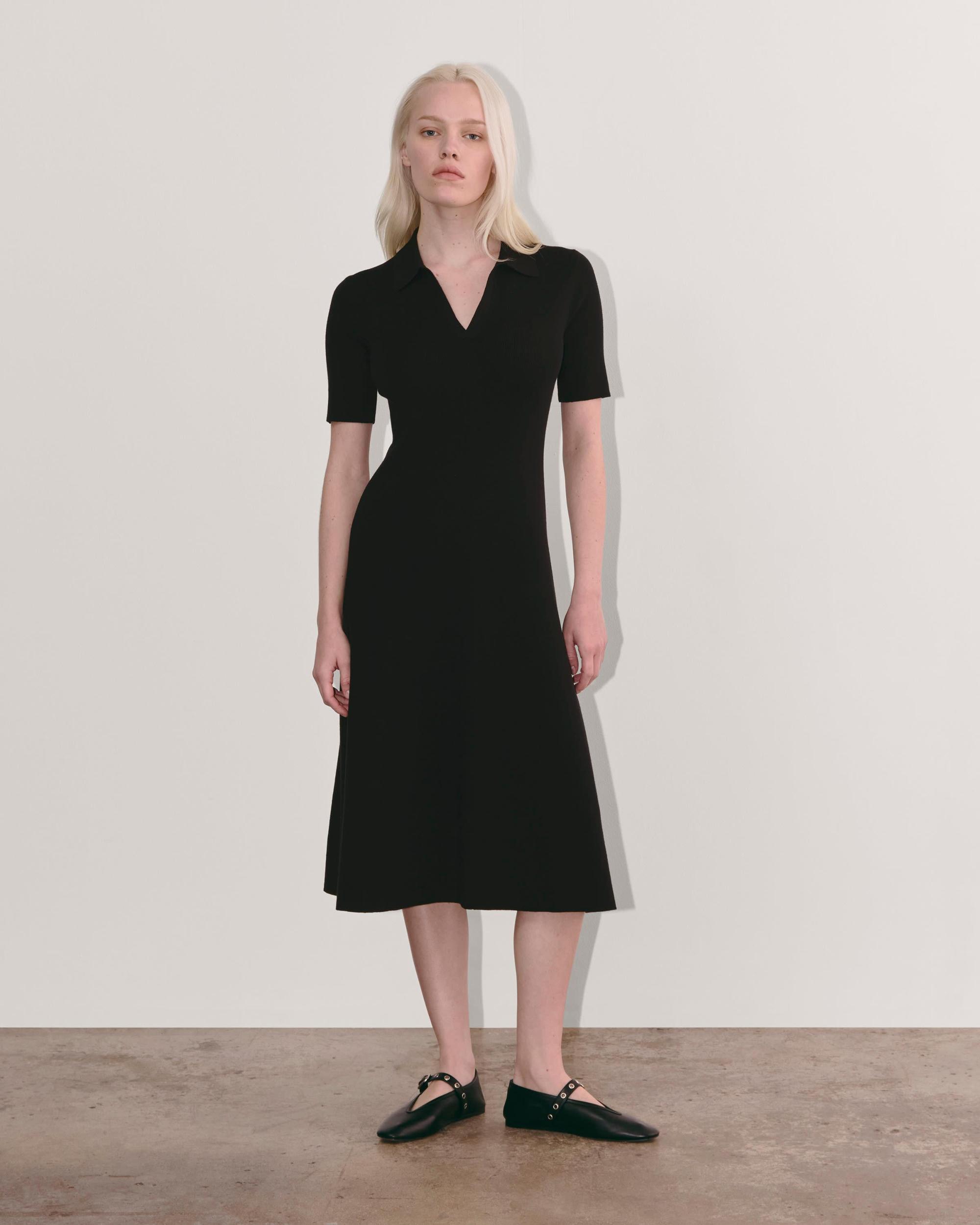Womens Knit Polo Dress by Everlane Product Image