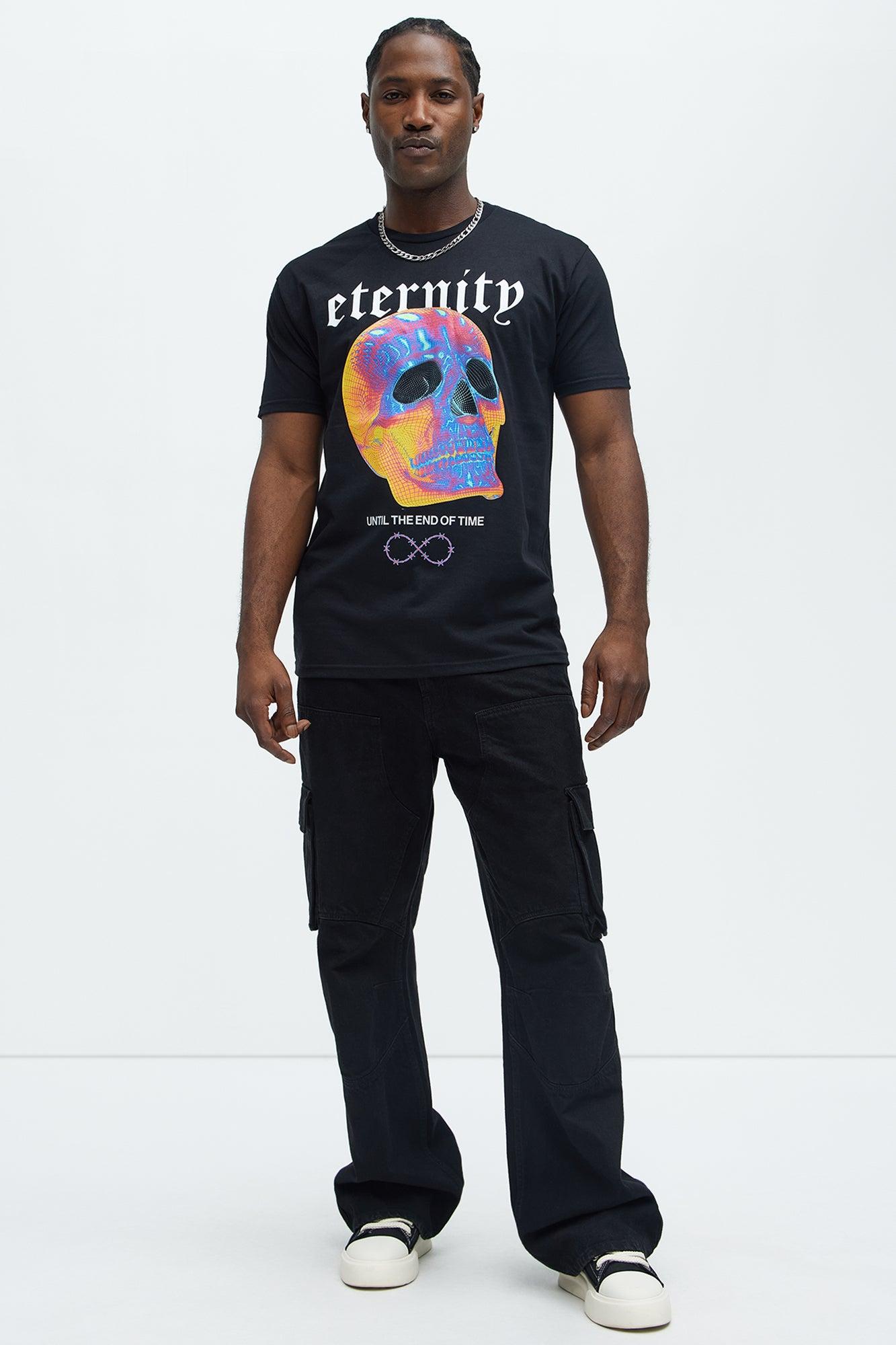 Not Far From Eternity Short Sleeve Tee - Black Product Image