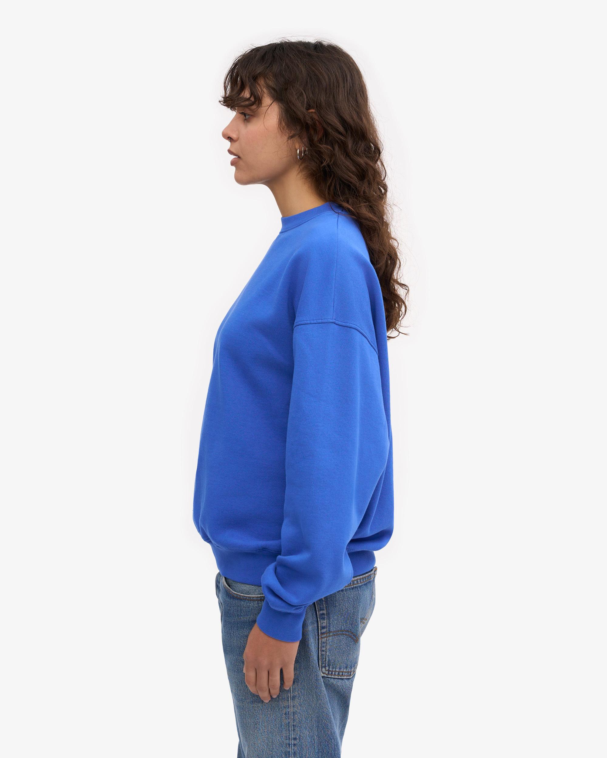 Organic Oversized Crew - Hunter Green Product Image