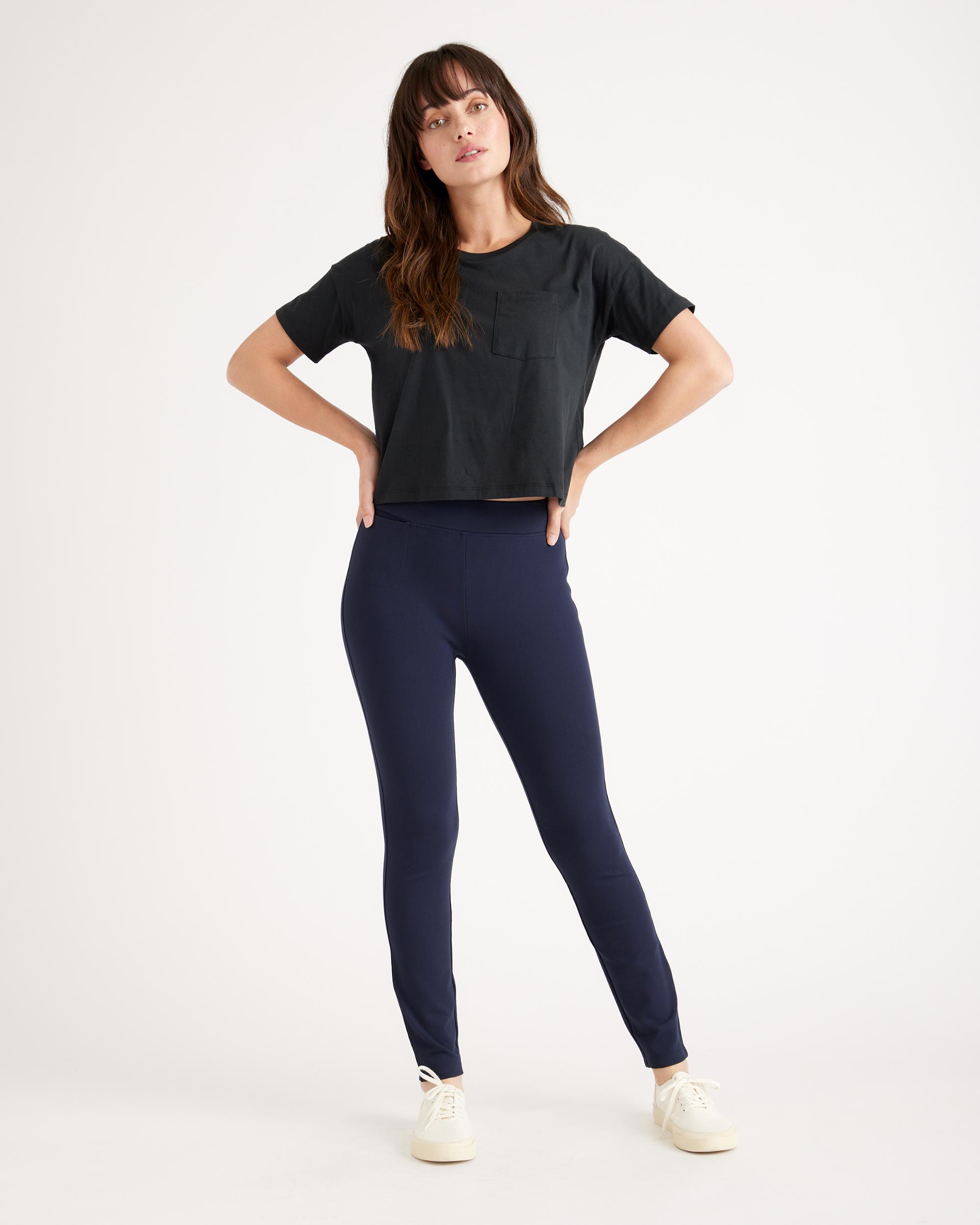 Quince | Women's Ultra-Stretch Ponte Skinny Pants Regular Size XL, Rayon Product Image