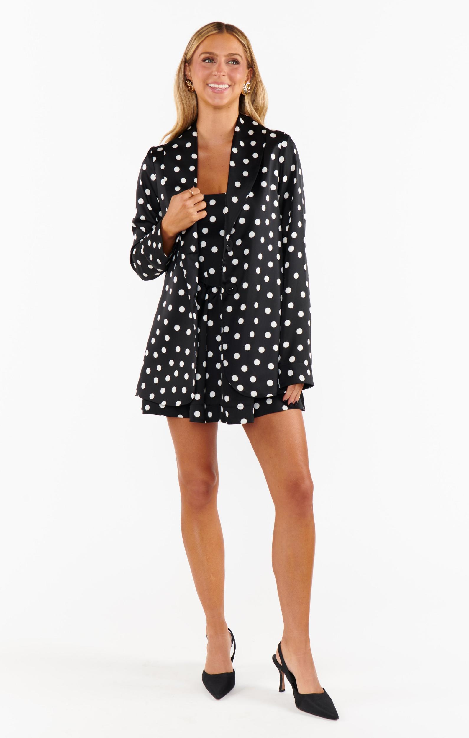 Nina Skort Dress ~ Polka Dot Product Image