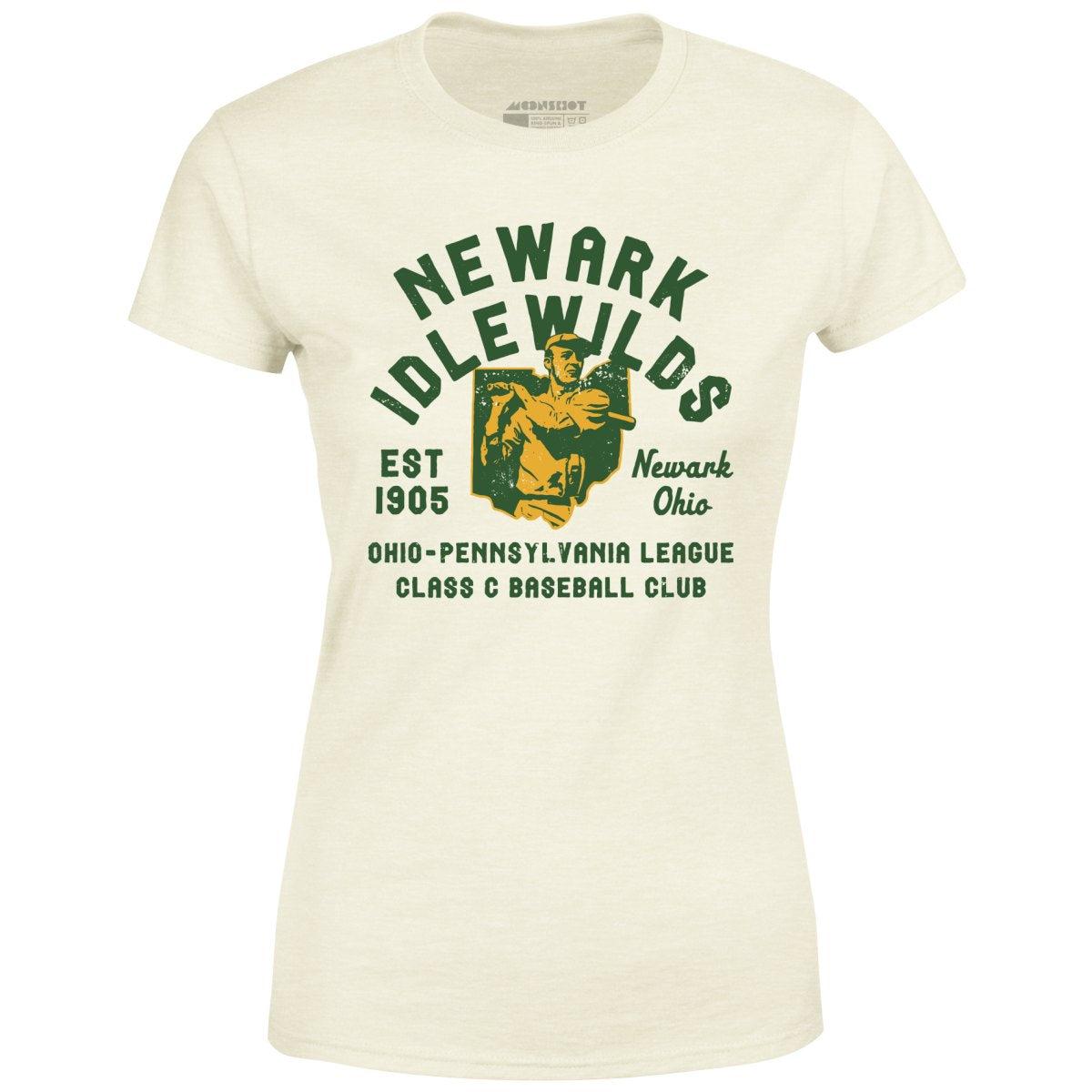 Newark Idlewilds - Ohio - Vintage Defunct Baseball Teams - Women's T-Shirt Female Product Image