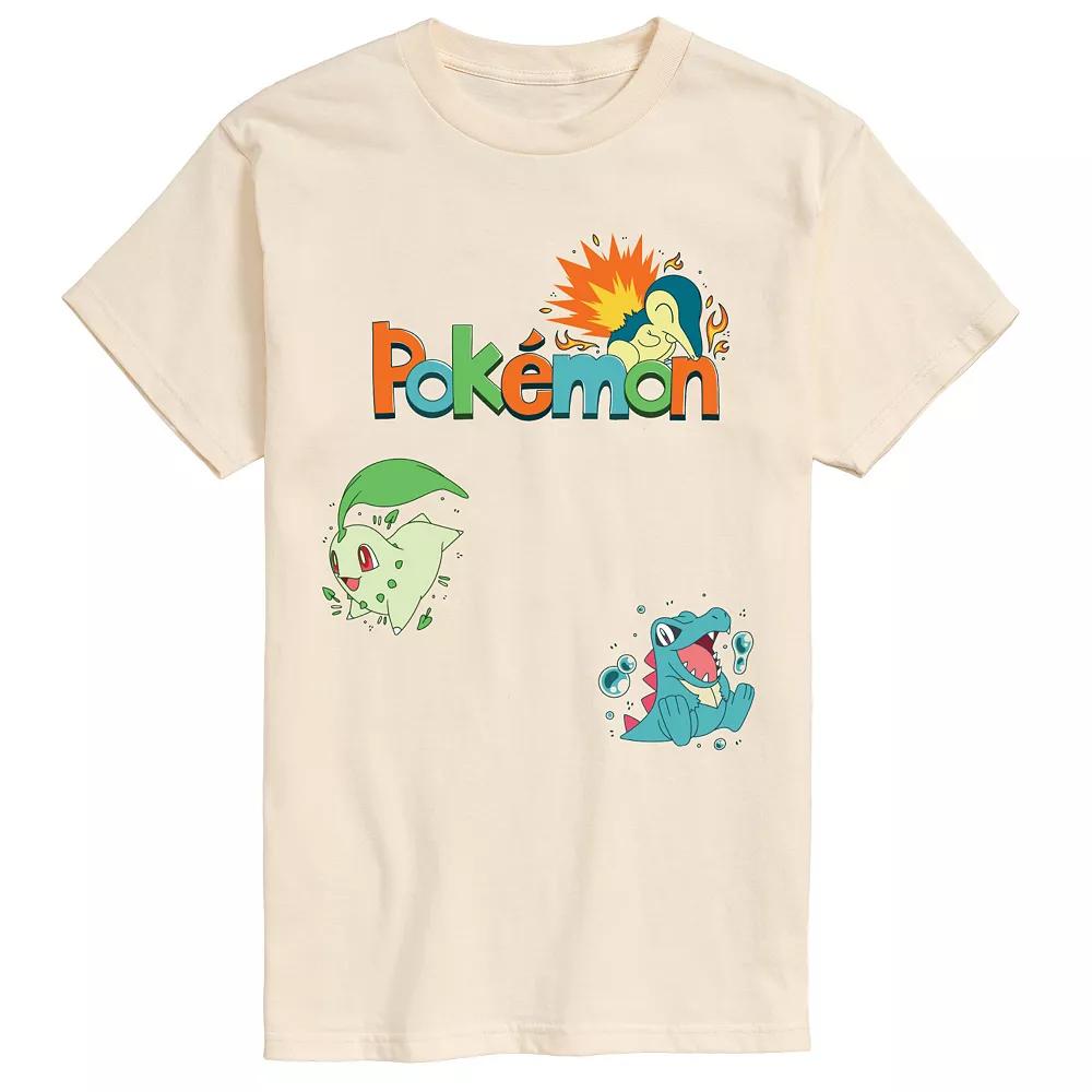 Men's Pokémon Gen 2 Starters Graphic Tee,  Product Image
