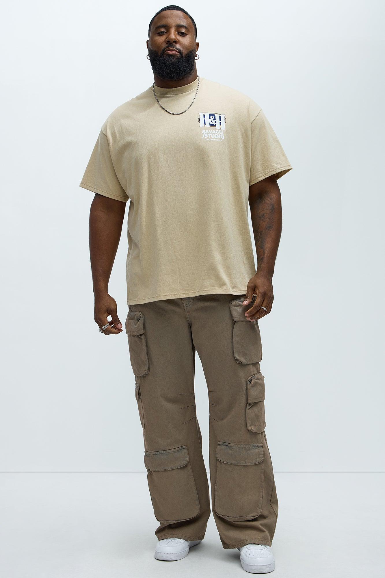 Heaven & Hell Short Sleeve Tee - Sand Product Image