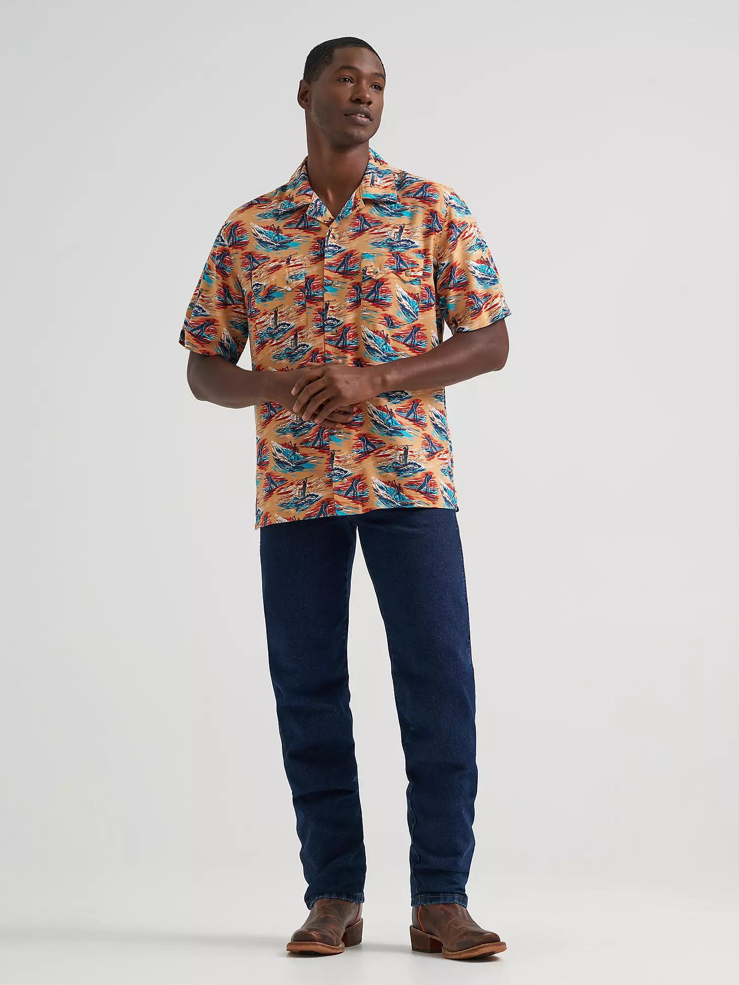 Wrangler® Coconut Cowboy Camp Shirt | Men's SHIRTS | Wrangler® Product Image