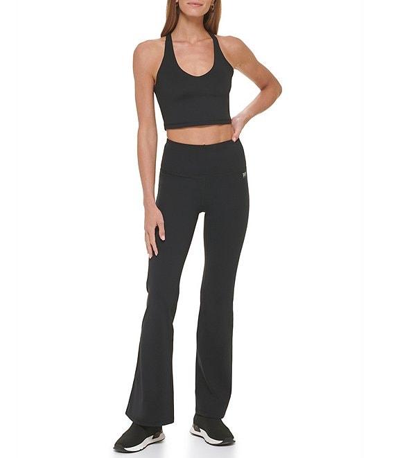 DKNY Sport by Donna Karan Balance High Waisted Flare Leg Leggings Product Image