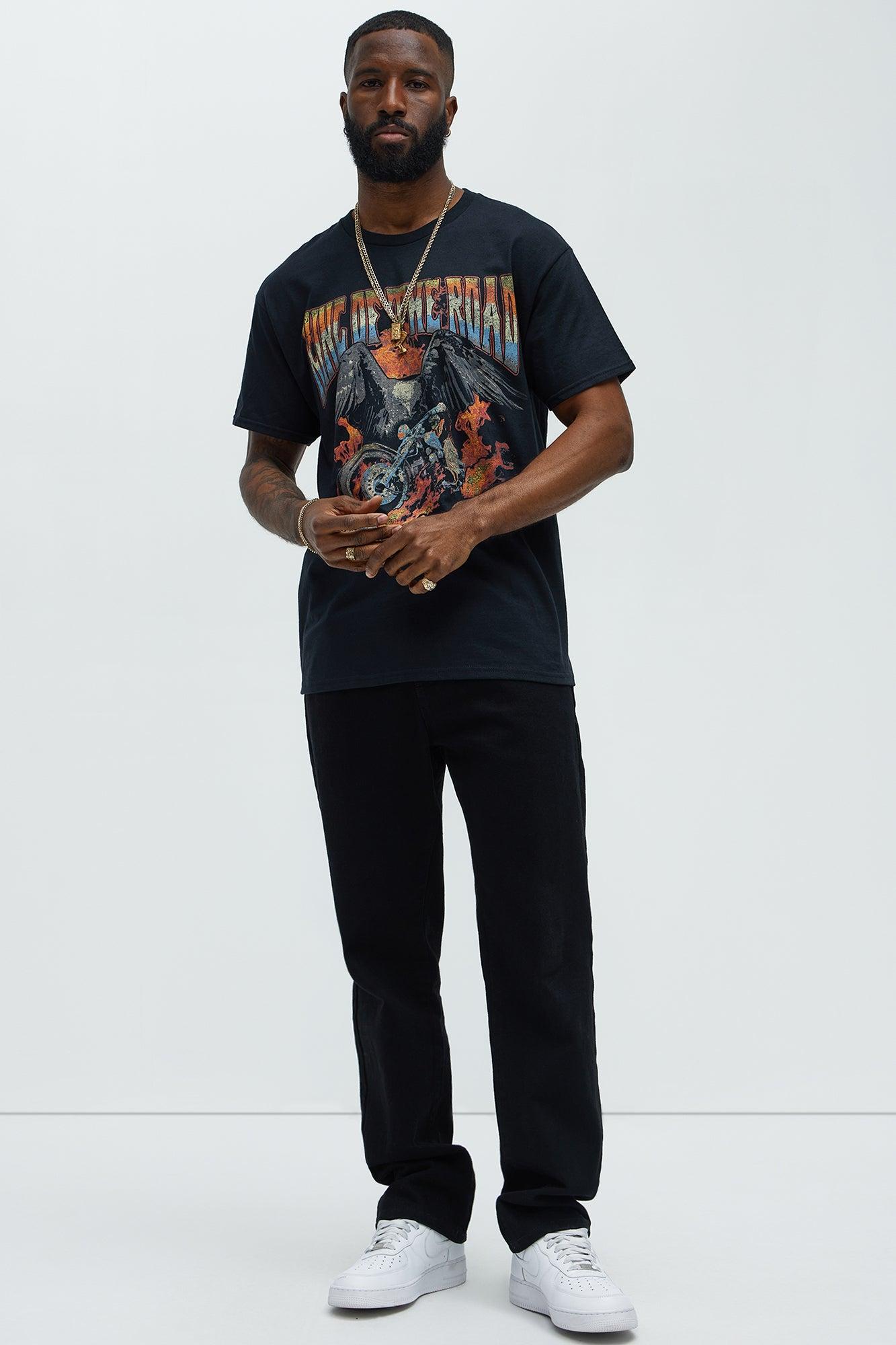 King Of The Road Short Sleeve Tee - Charcoal Product Image